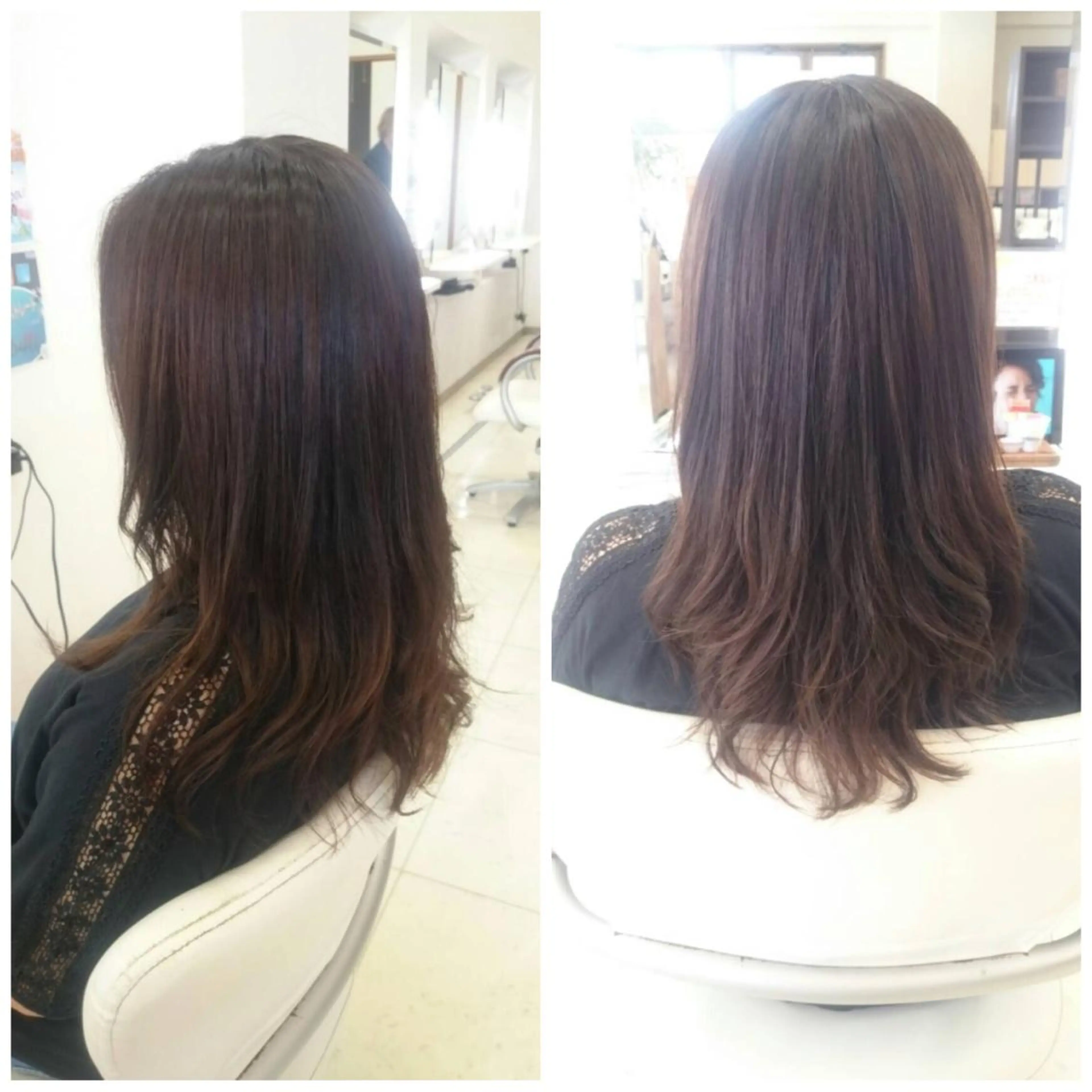 ロング カラー カット ヘアカラー トリートメント Hair VERDEのヘアスタイル