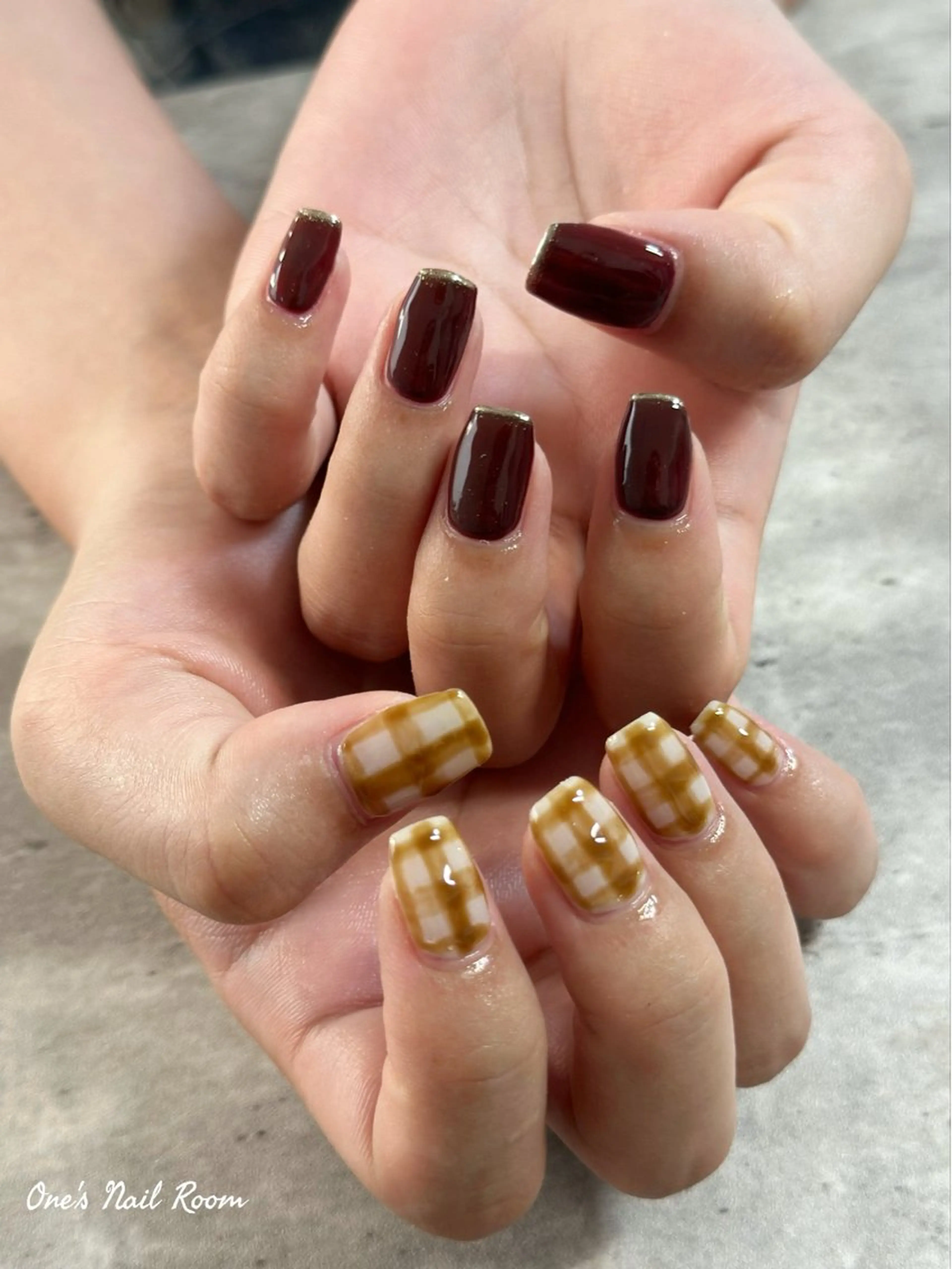 ネイル ハンドネイル One's Nail Roomのネイルデザイン