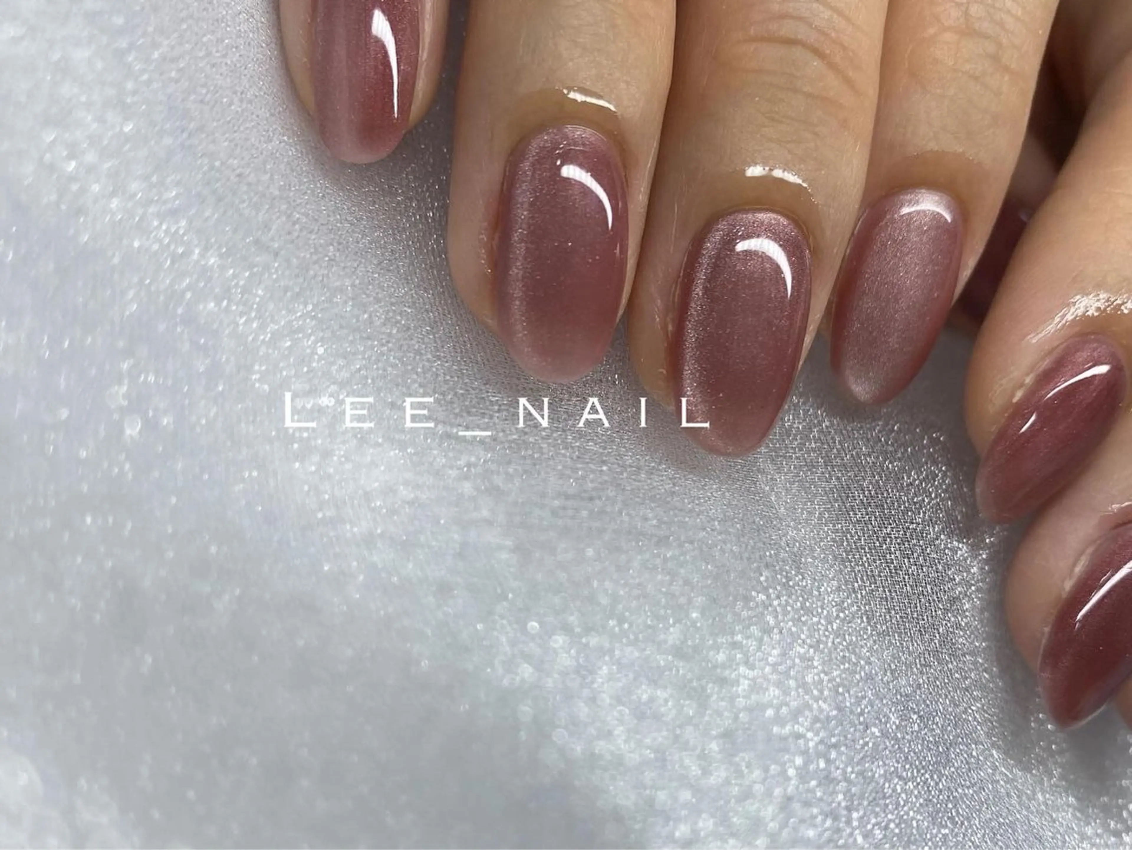 ネイル マグネットネイル ハンドネイル Lee_ nailのネイルデザイン