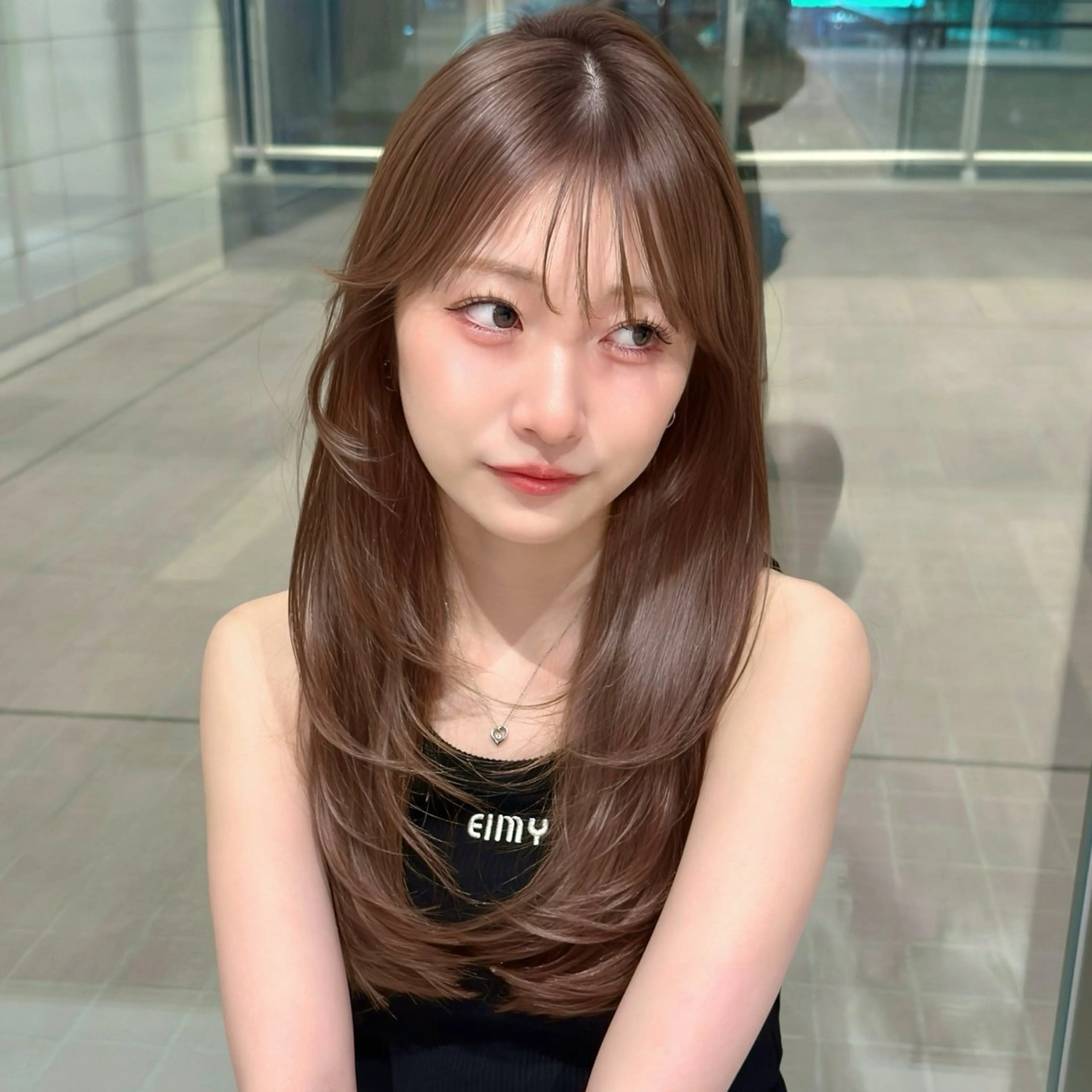 レイヤーカット+髪質改善KERASTASEトリートメント🩶の写真