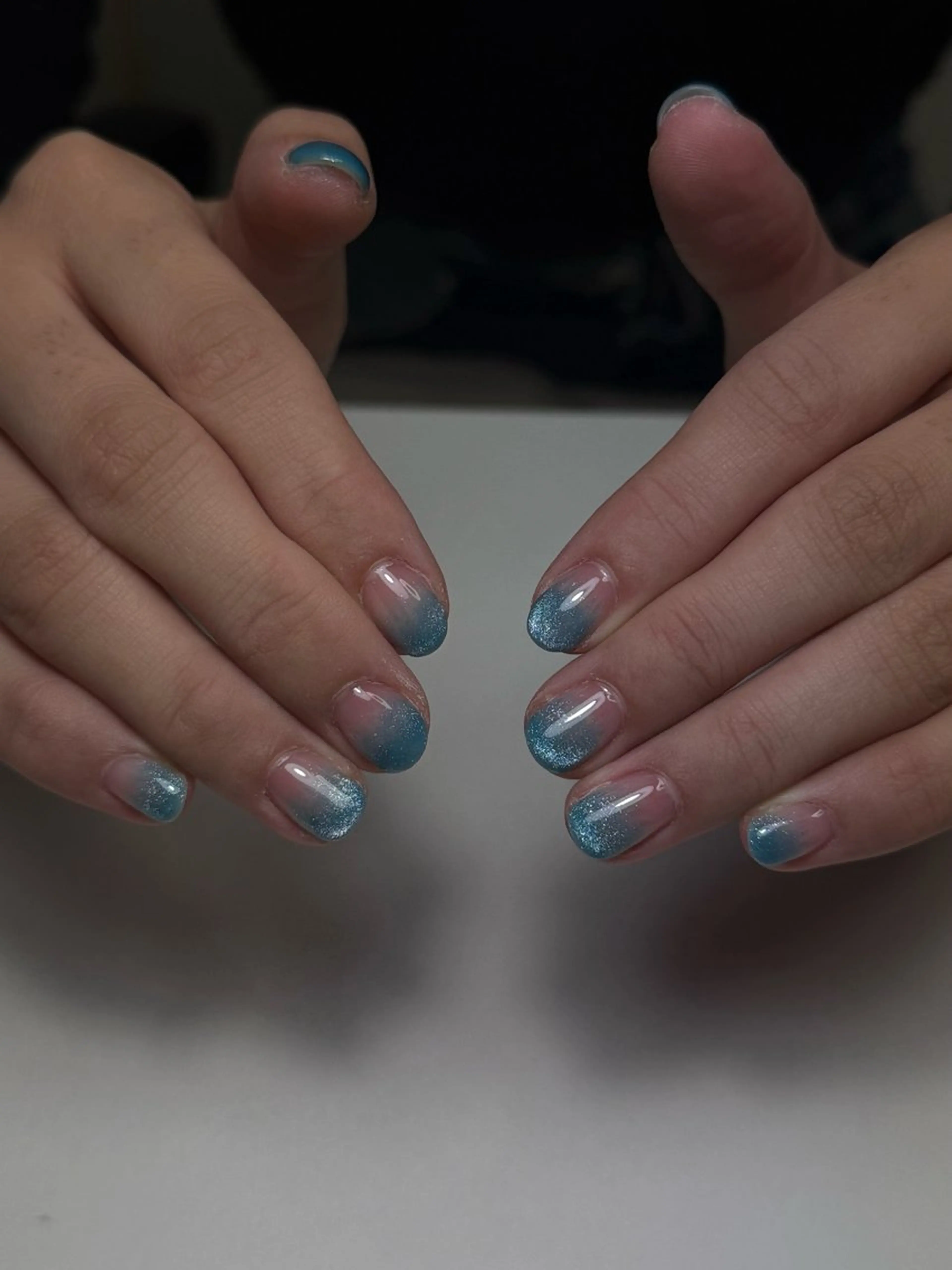 ネイル ジェルネイル マグネットネイル ハンドネイル ZHU_ STUDIOのネイルデザイン