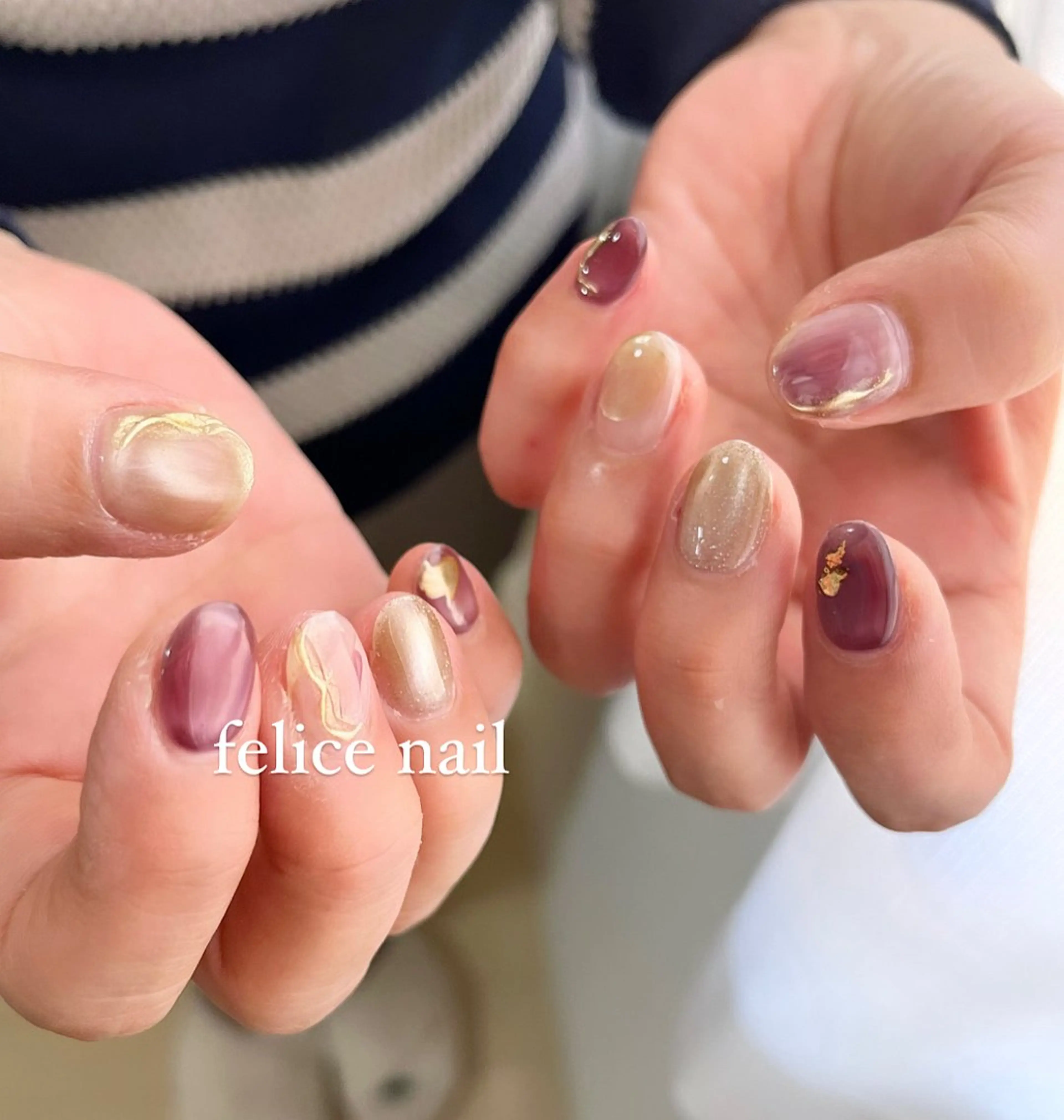 ネイル felice nailのネイルデザイン