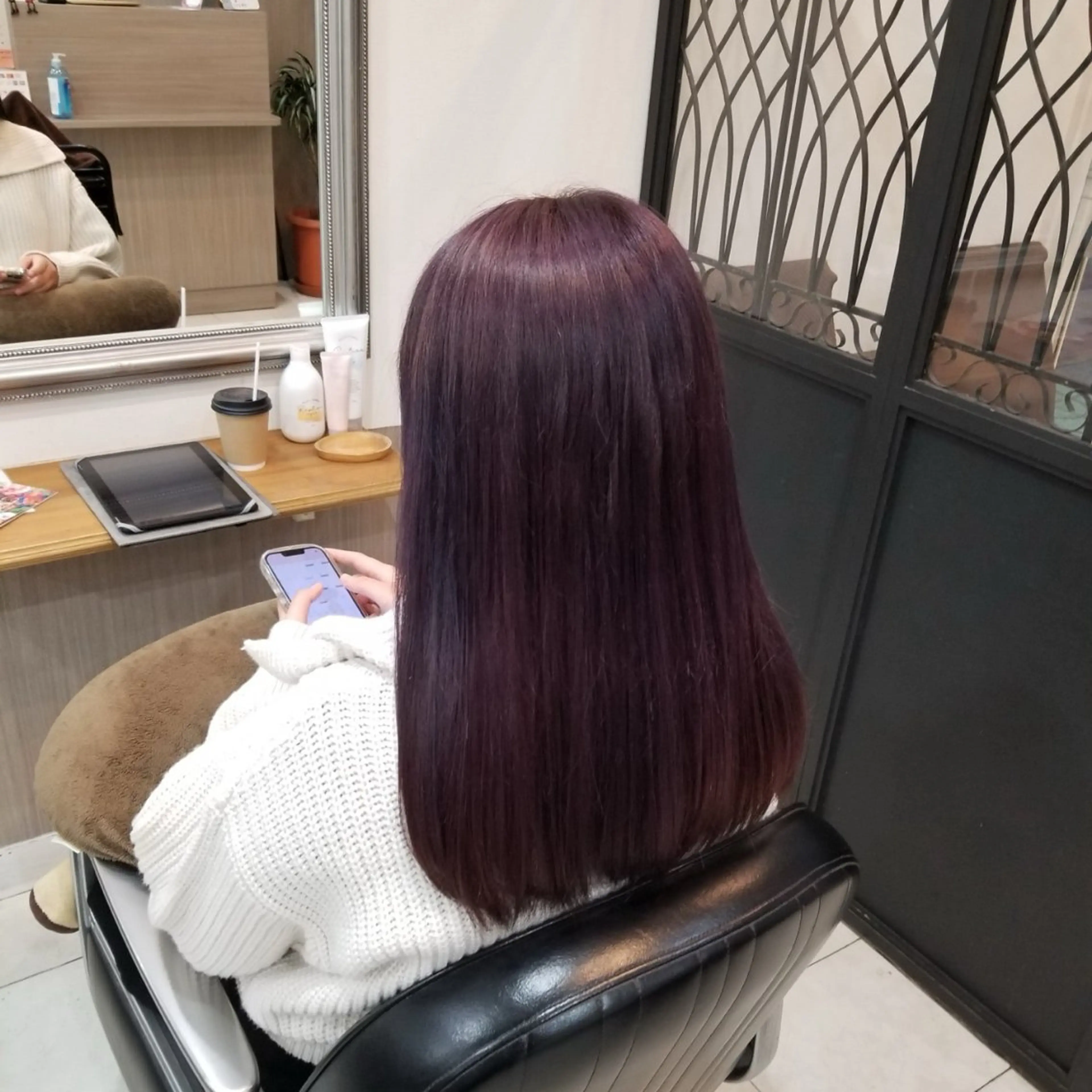 カラー 生尾 虹水のヘアスタイル