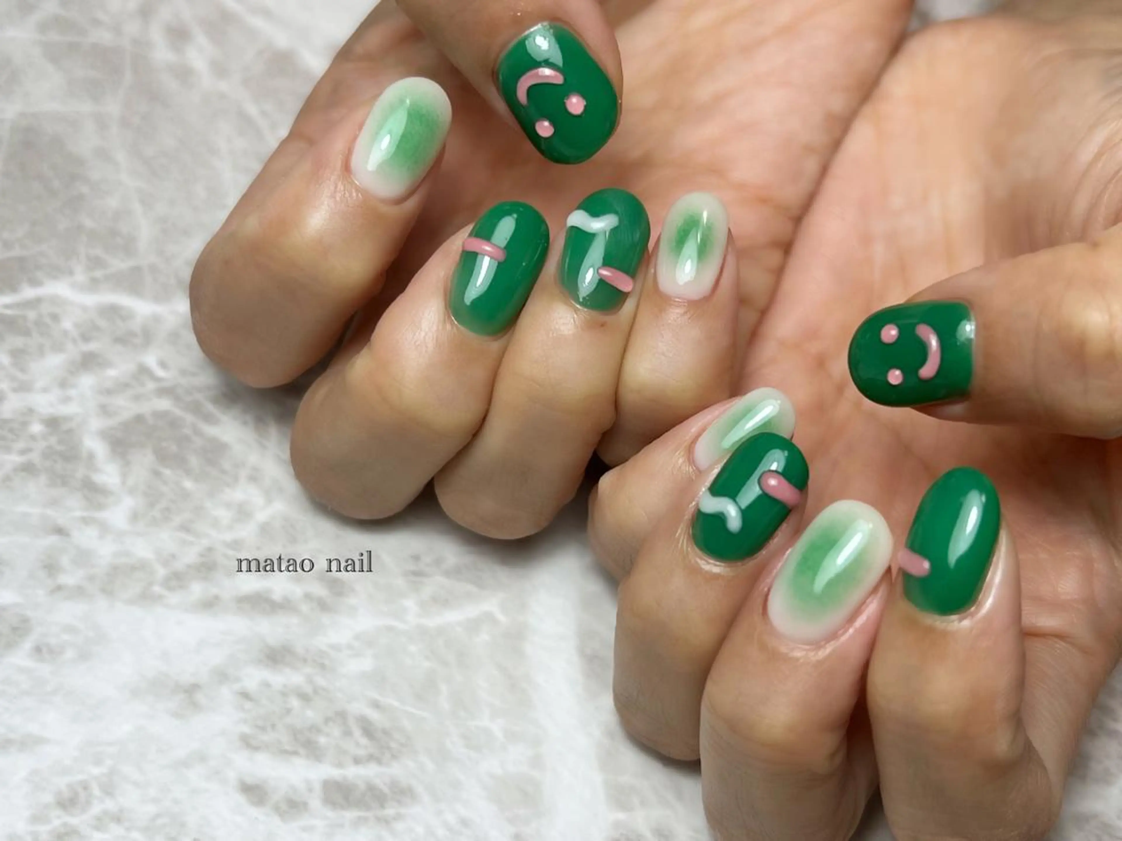 ネイル ハンドネイル フットネイル matao nailのネイルデザイン