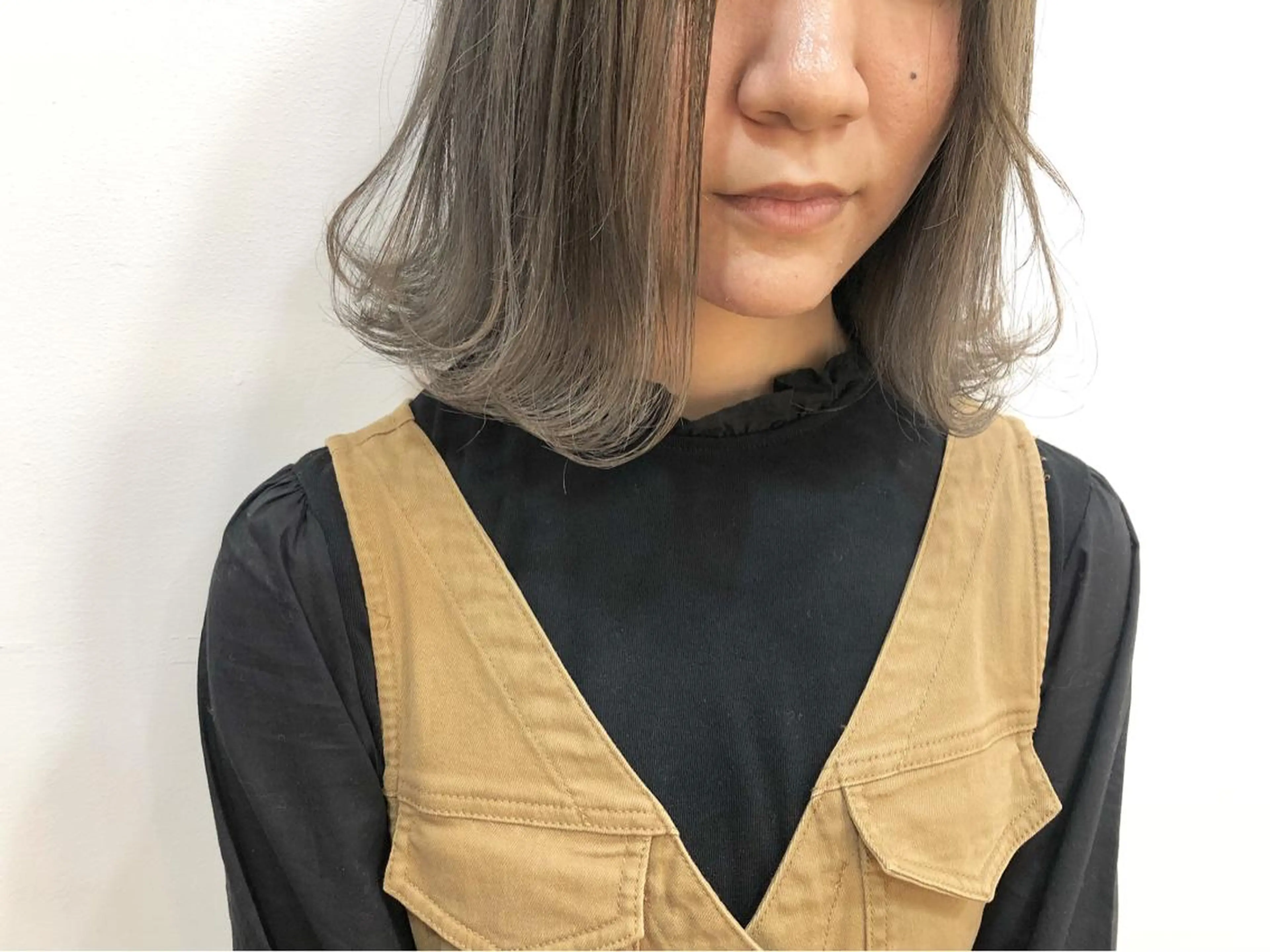 セミロング カラー RoL by apollo所属・横浜ブリーチムラ直し 特化美容師/海崎剛史のヘアスタイル