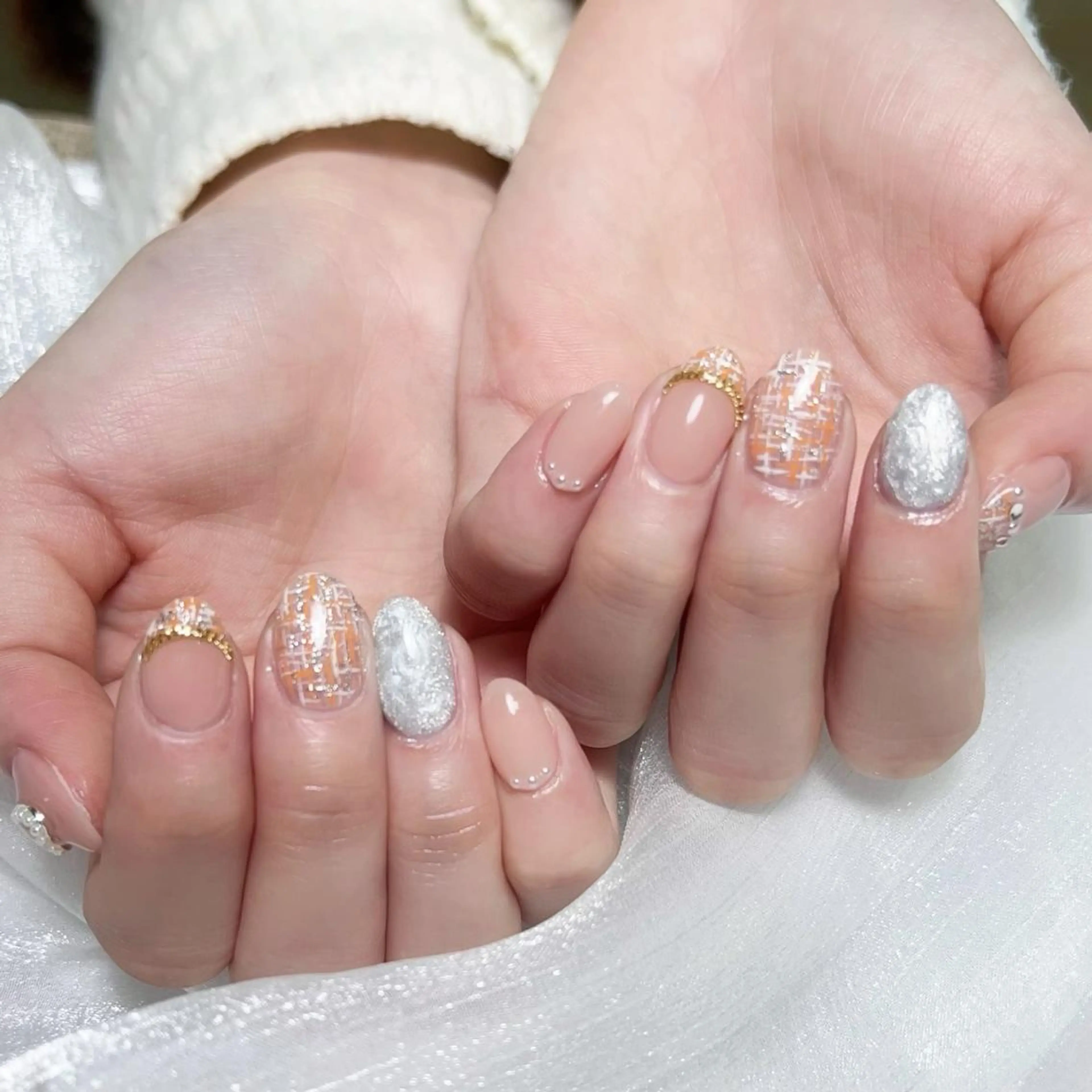 ネイル 持ち込み ハンドネイル NAILサロン 木にいるのネイルデザイン