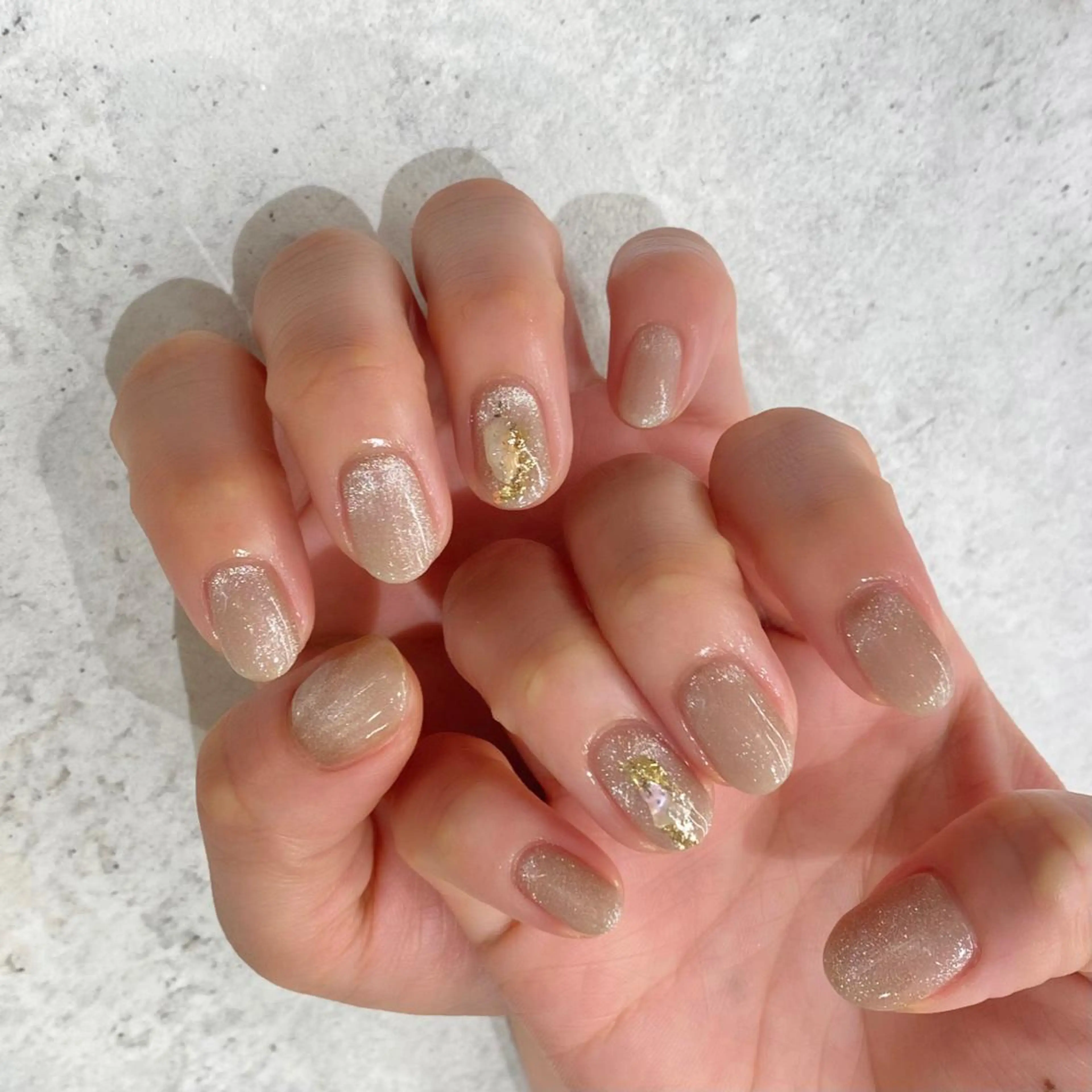 ネイル マグネットネイル Yuriko Omi パラジェル/渋谷のネイルデザイン