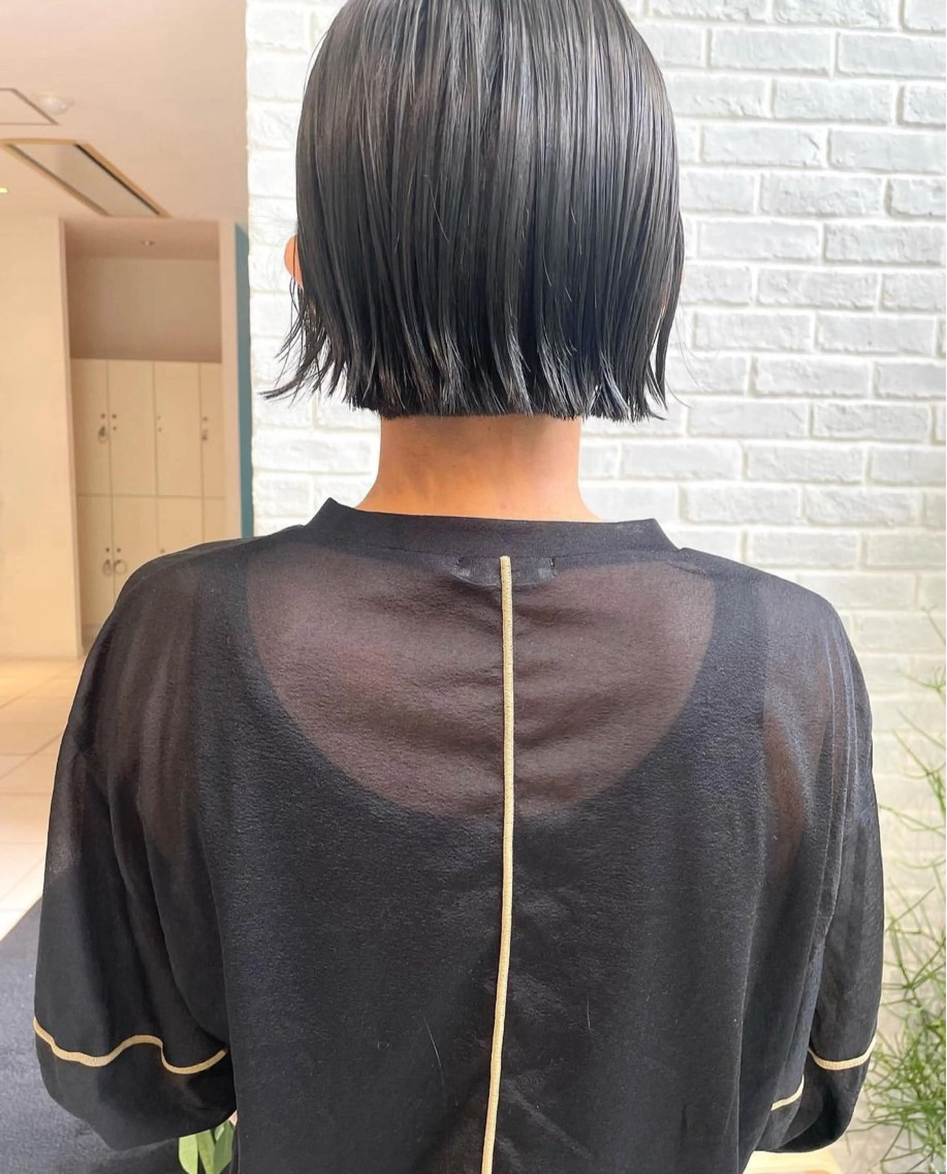 ショート ヘアカラー トリートメント ハイトーン/ 髪質改善/ヒロタリカのヘアスタイル