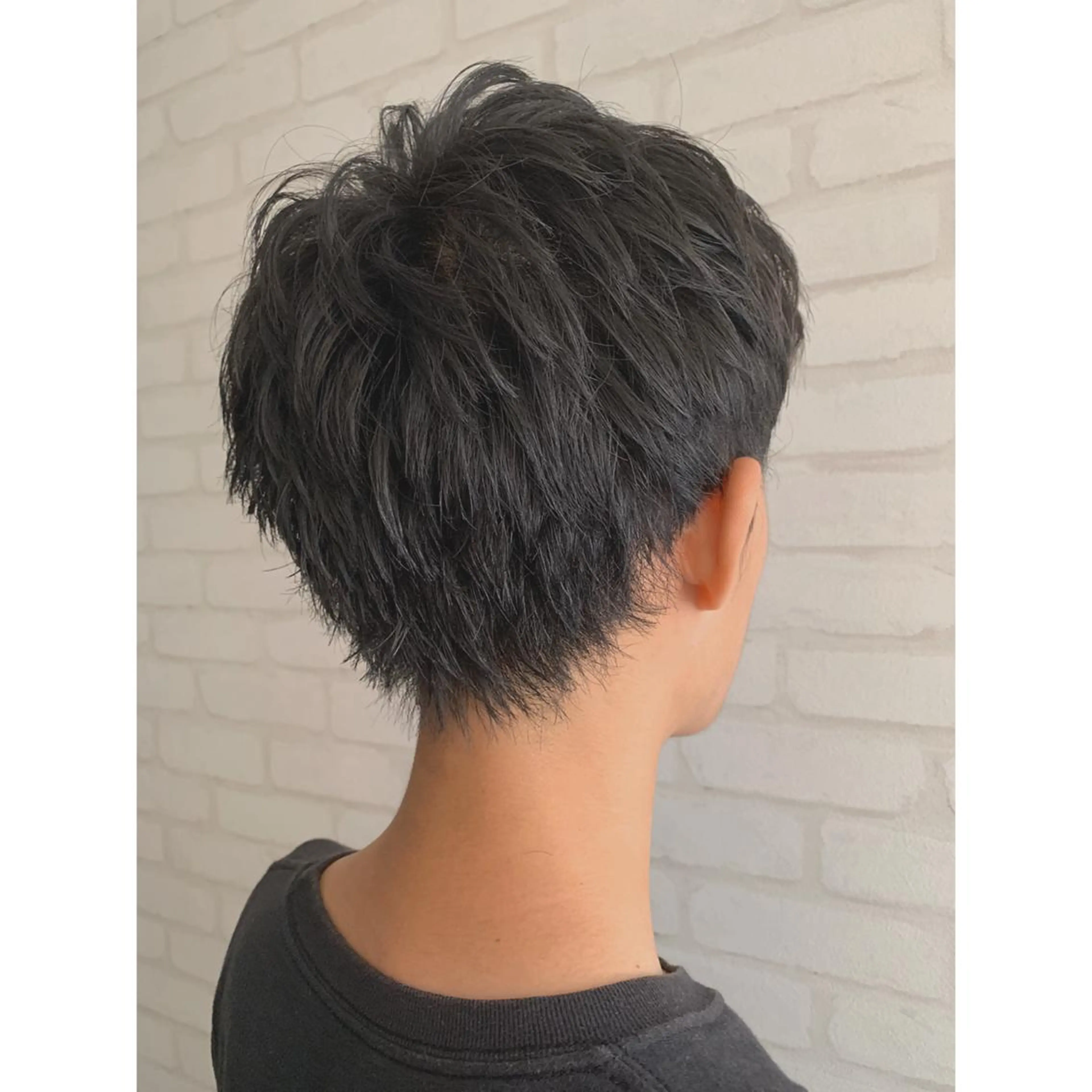 ショート TELA HAIR牛久店所属・透明感カラー✨ 吉田大樹のヘアスタイル