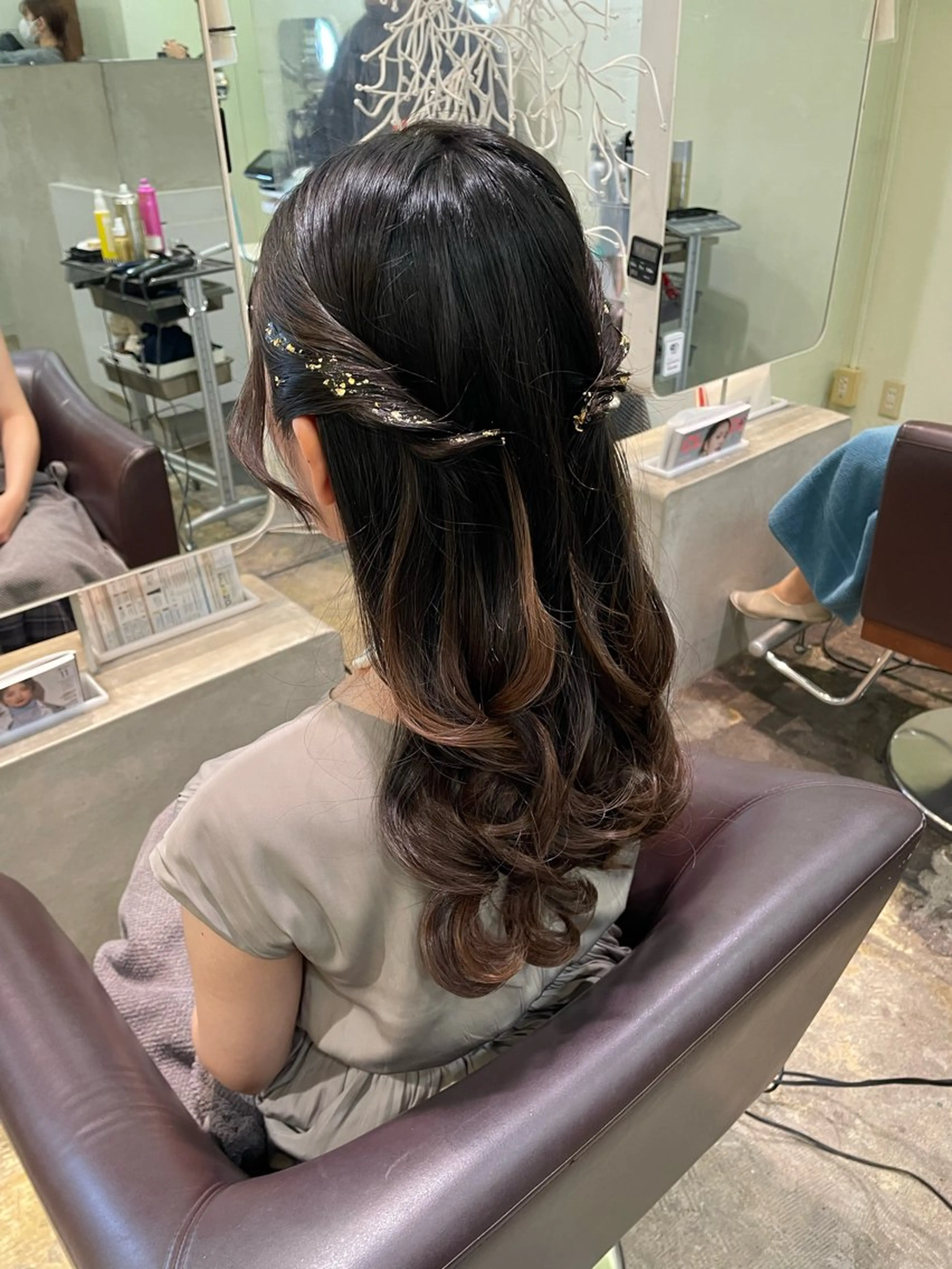 ヘアアレンジ ヘアセット 中村 碧のヘアスタイル