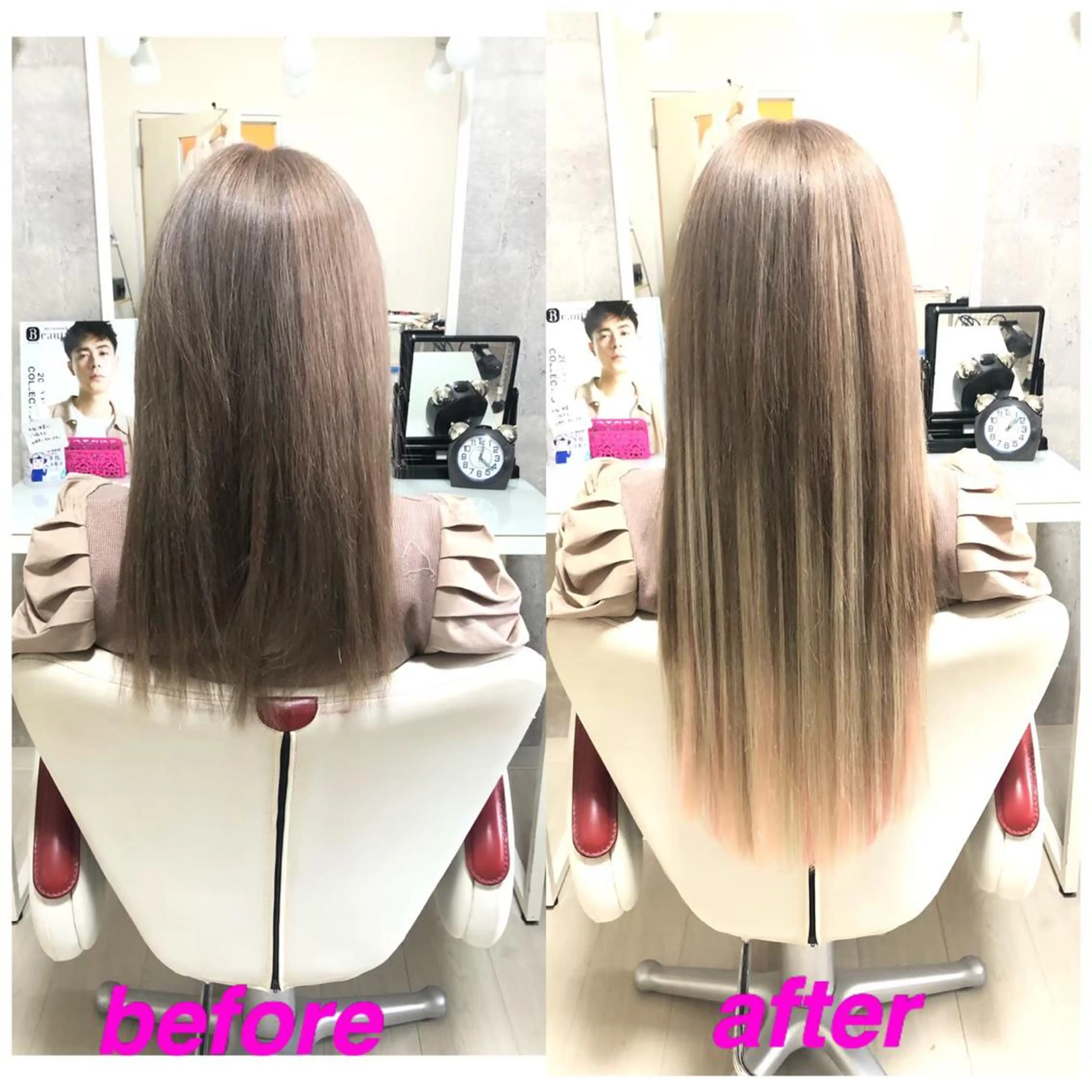 ロング エクステ ドレスアップ心斎橋店所属・🌸ドレスアップ 心斎橋店🌸のヘアスタイル