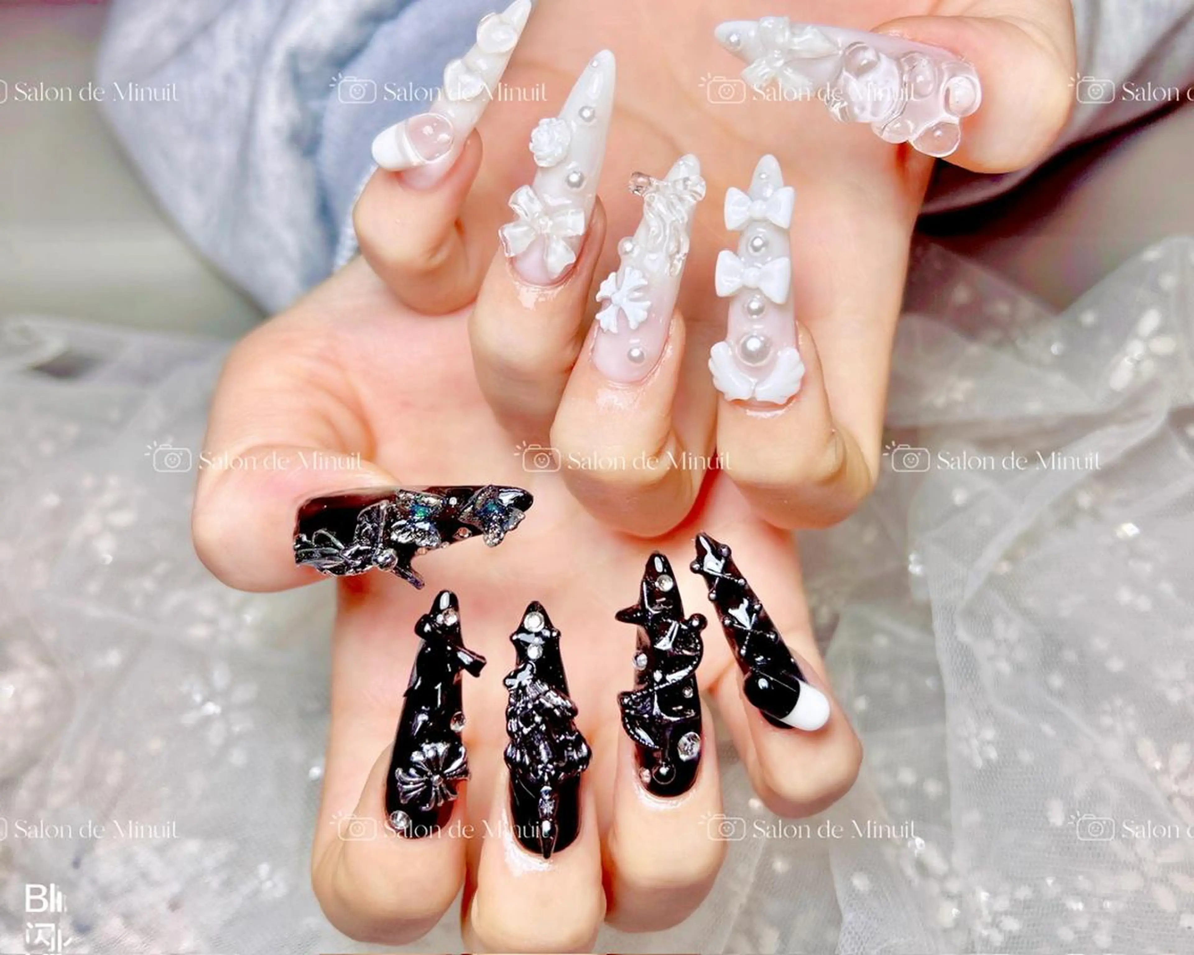 ネイル Salon de Minuit🦩のネイルデザイン