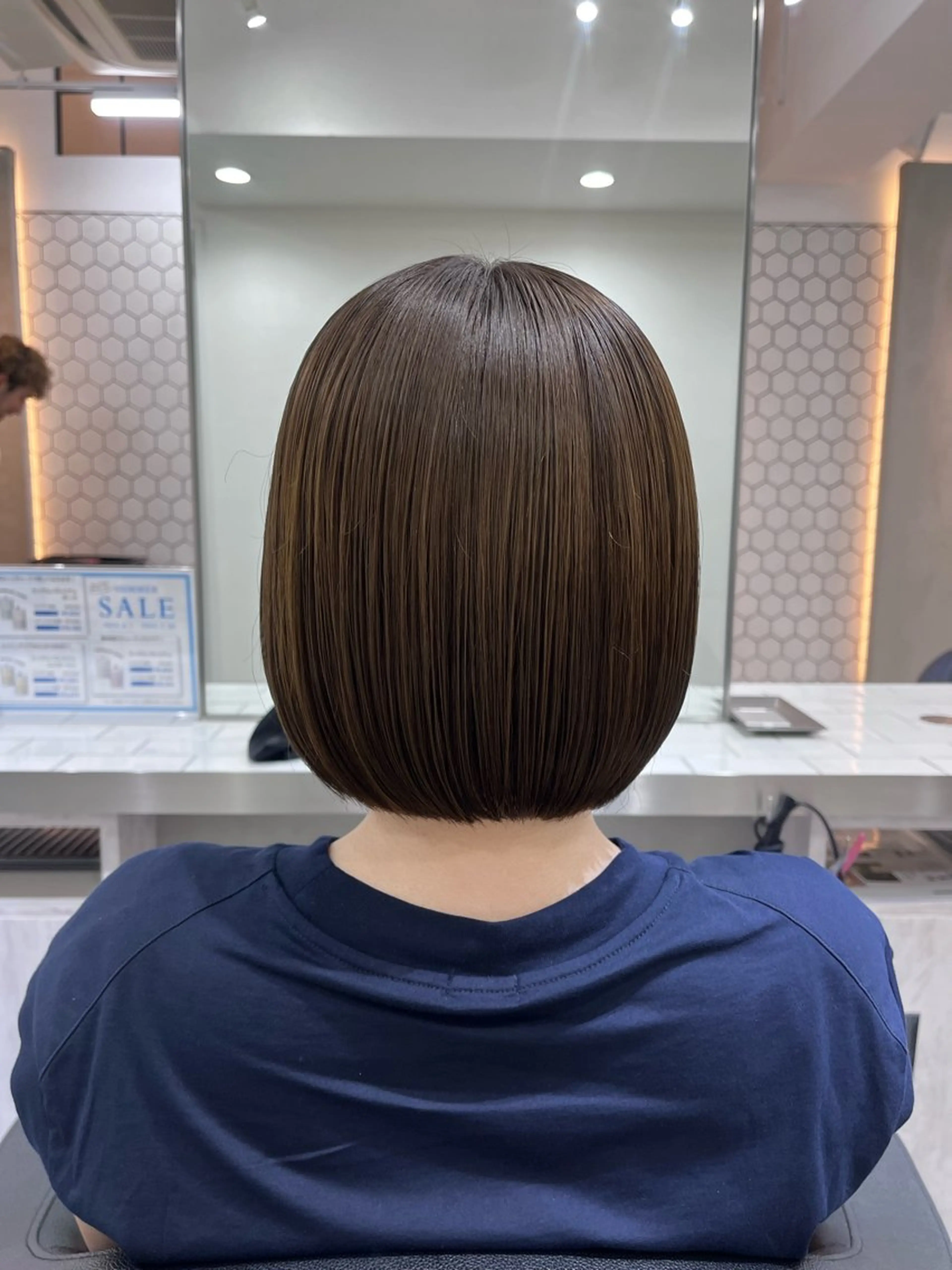 ミディアム カラー カット ヘアカラー トリートメント Ｖｉｏｔ  銀座 樋口 桃佳のヘアスタイル