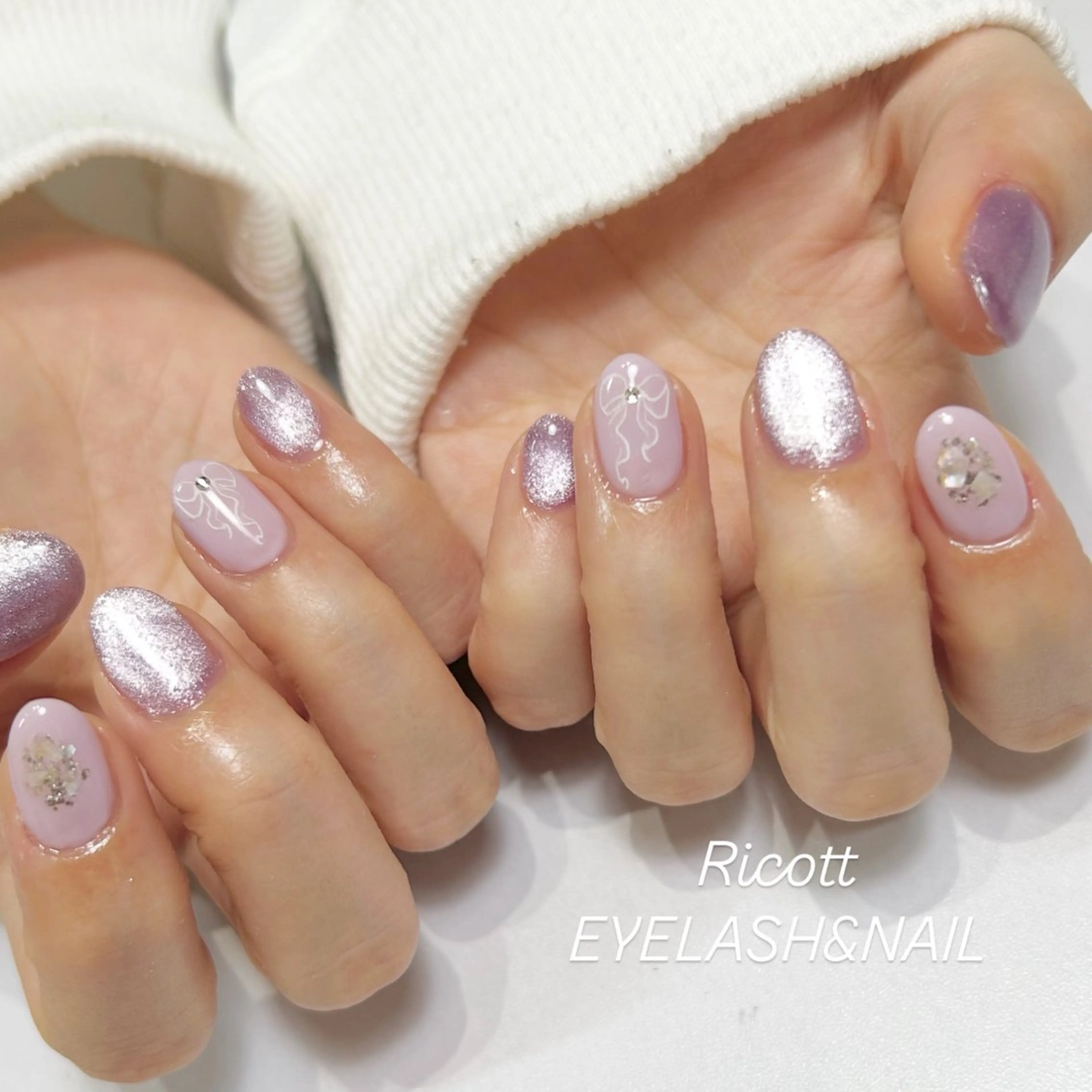 ネイル RicottEYELASH&NAIL所属・下城 葵のネイルデザイン