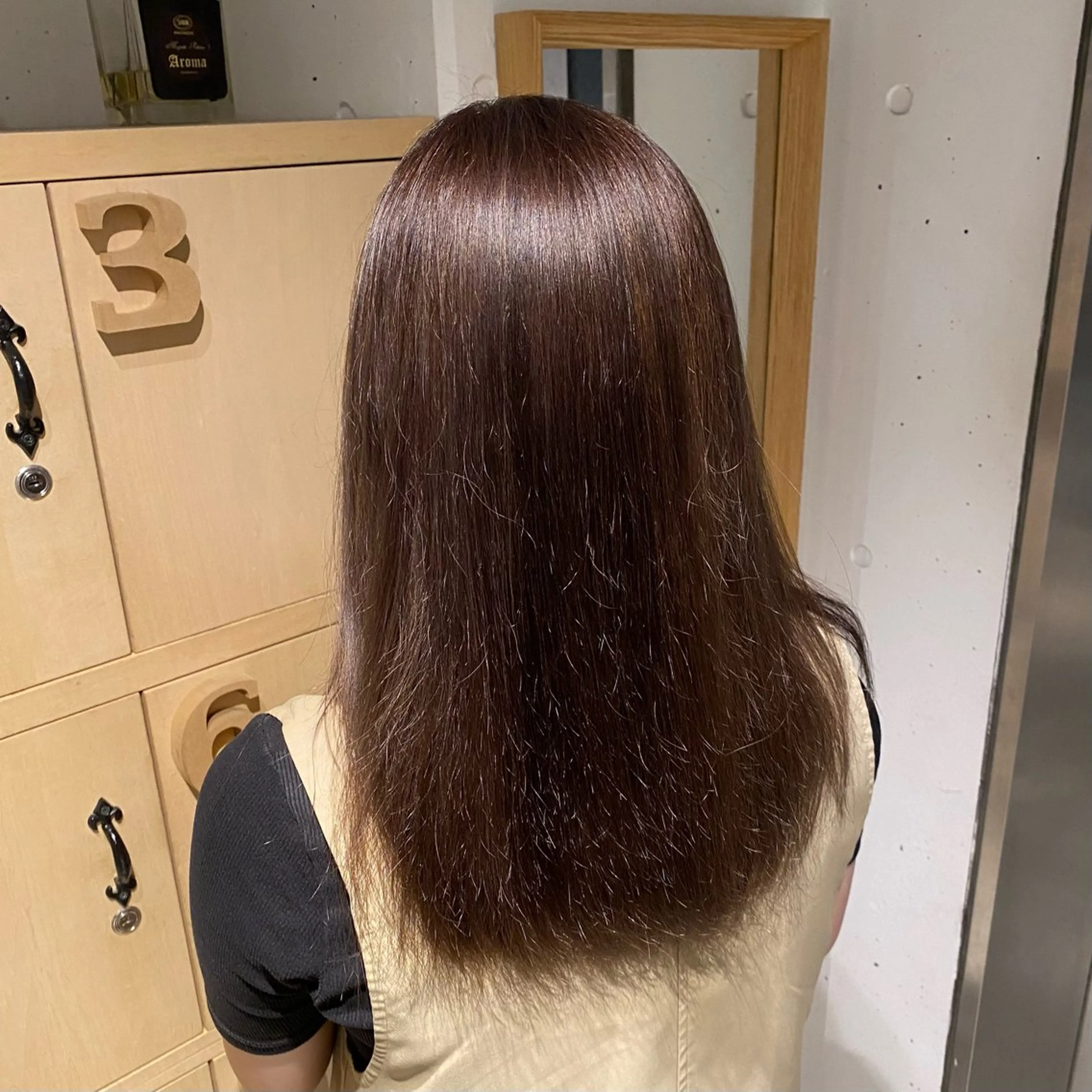 ミディアム カラー ヘアカラー トリートメント misaki アシスタント🎀のヘアスタイル