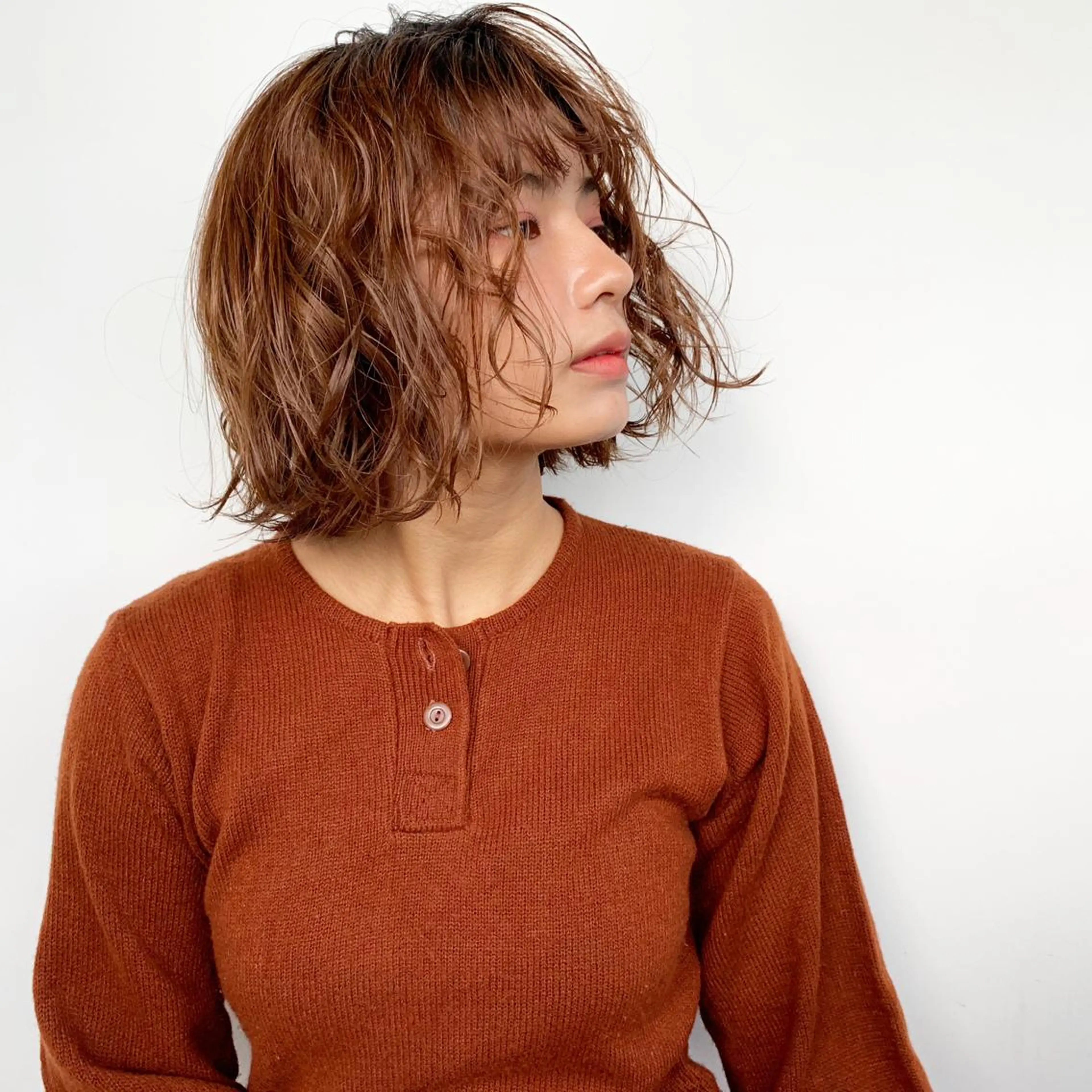 鈴木駿介 レイヤーカットのヘアスタイル