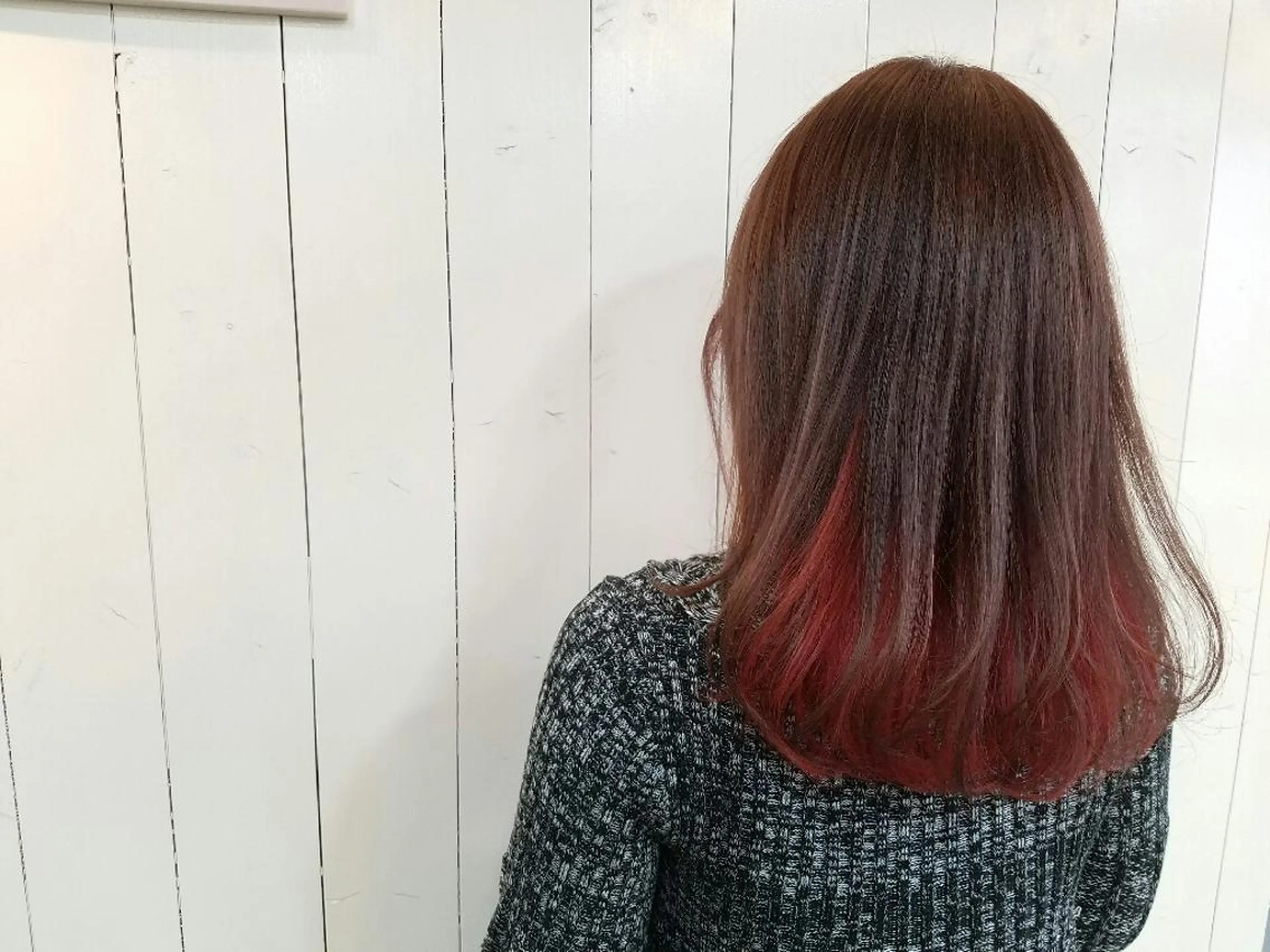 ロング ウルフ、ボブ美容師 今井のヘアスタイル