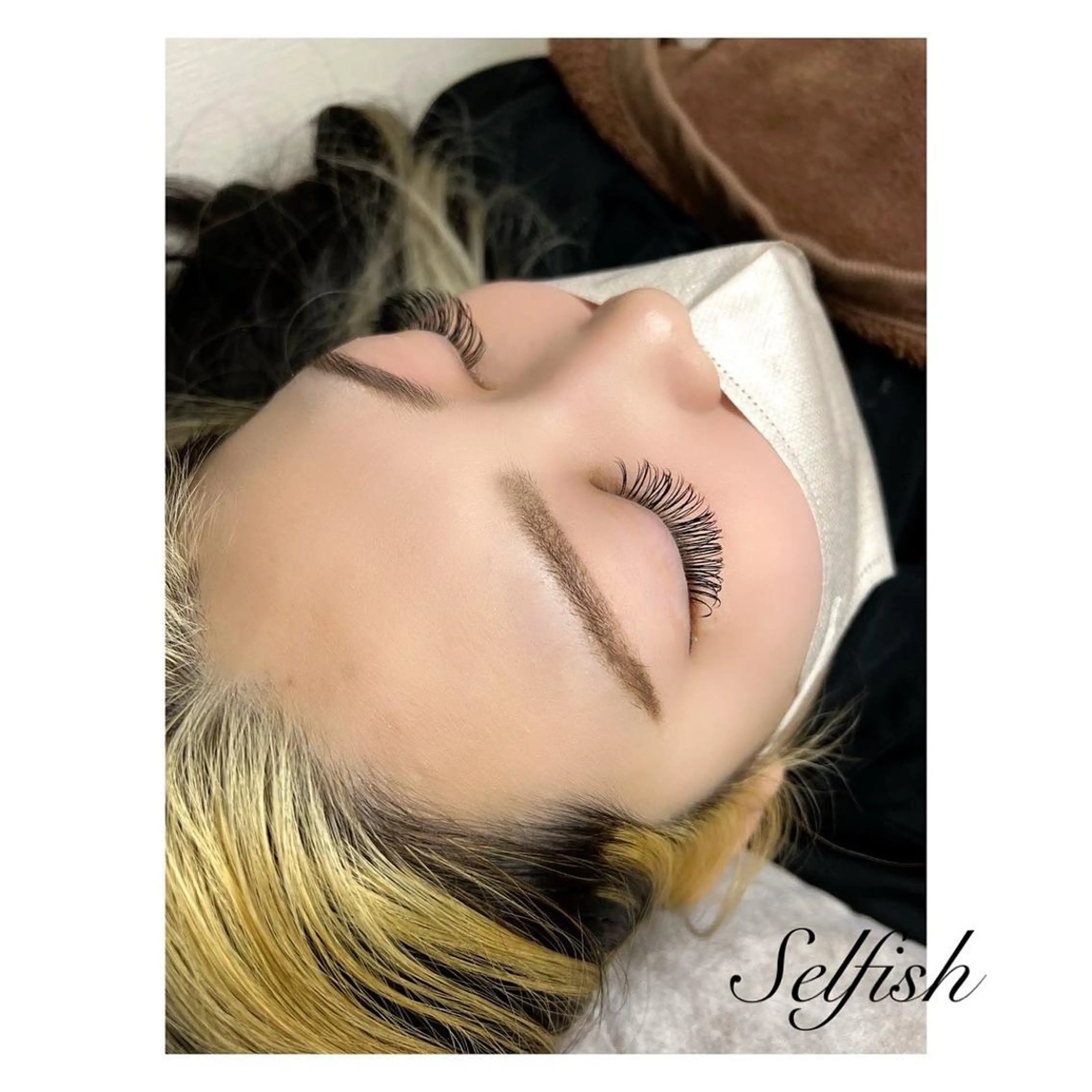 マツエク・マツパ 付け放題 フラットラッシュ マツエク eyelashsalonSelfish所属・. Selfishのマツエク・マツパデザイン