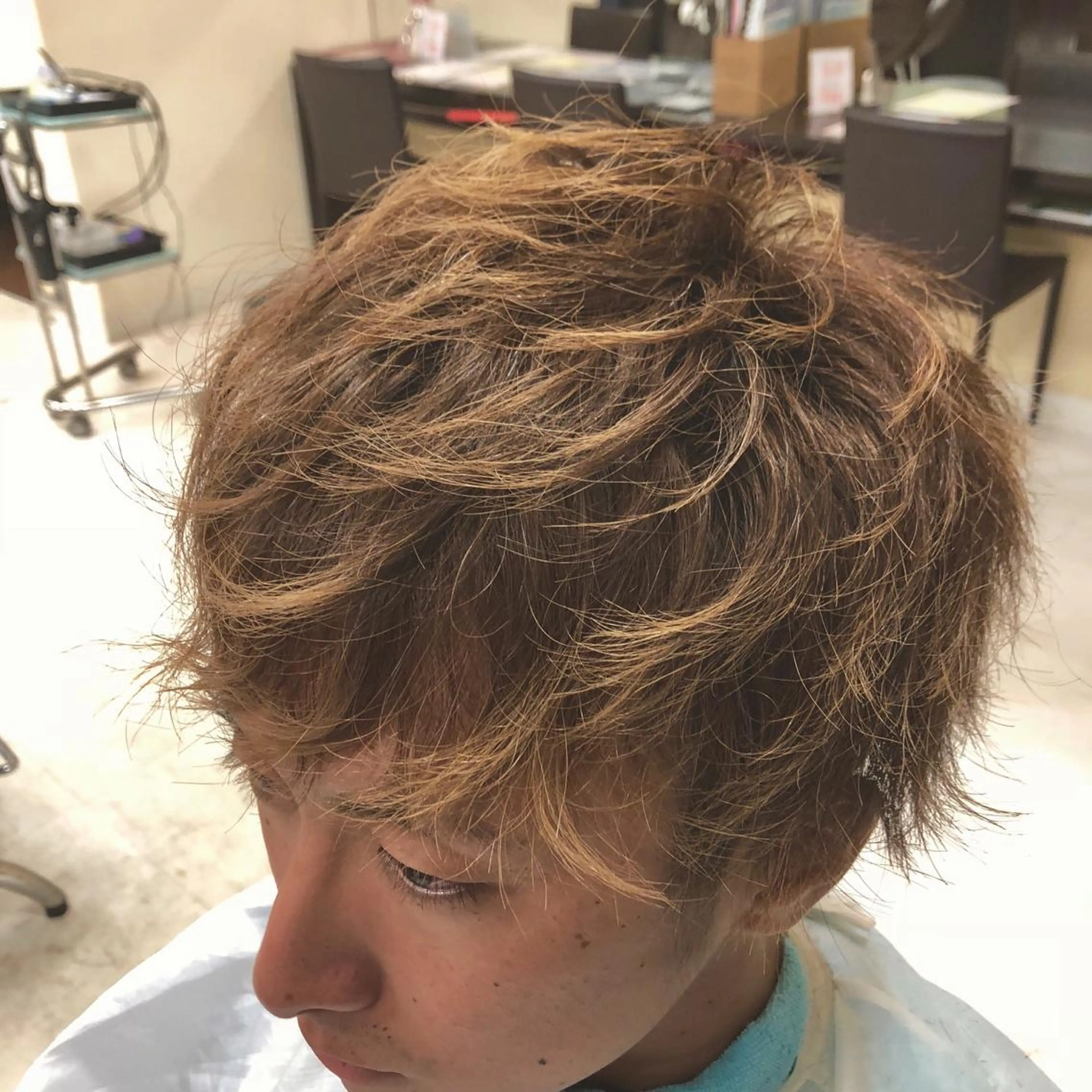 メンズ 【ショートスタイル】 志波李空のヘアスタイル