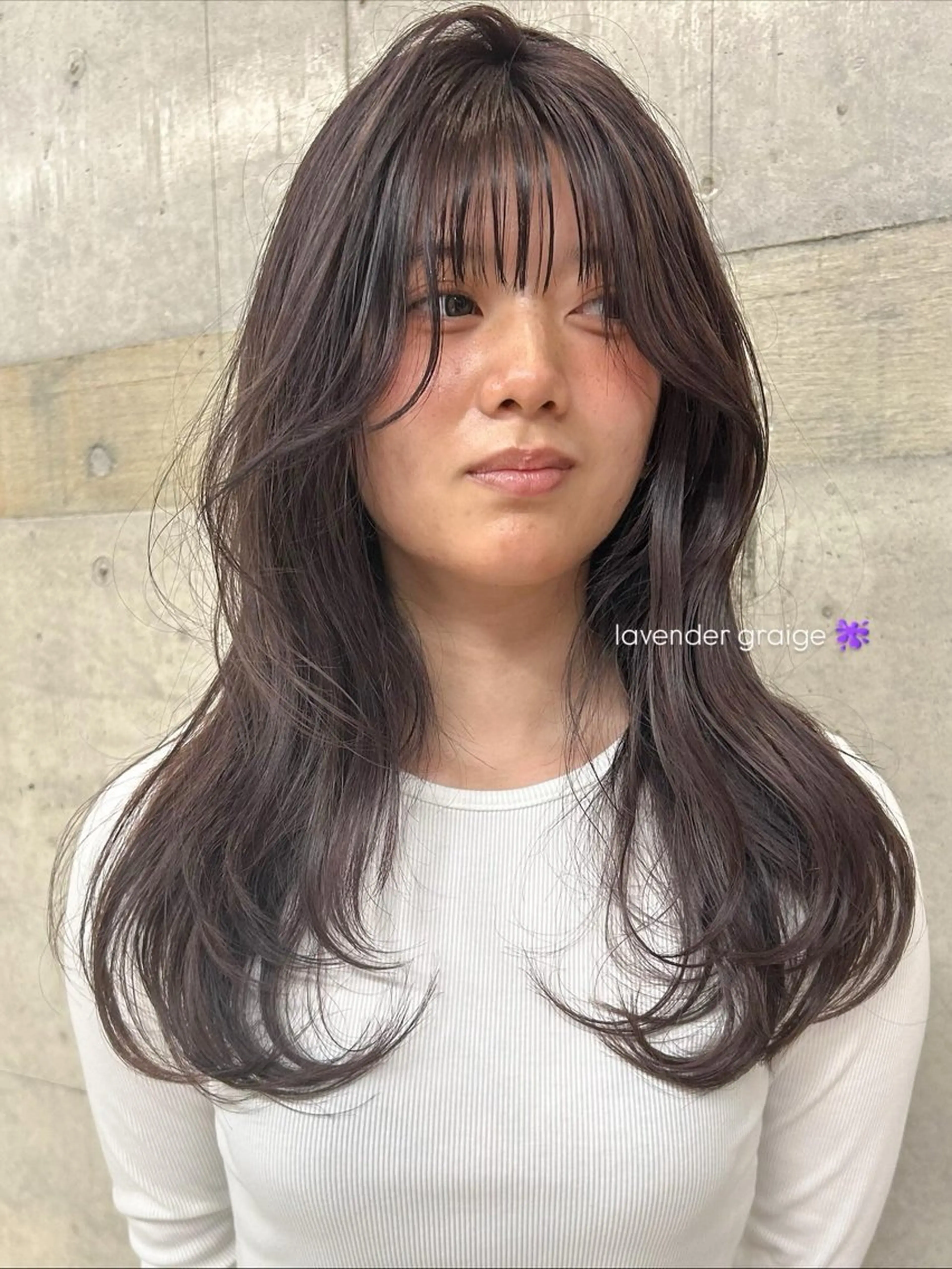 カラー ヘアカラー カエデ🧤 ブリーチモデル大募集のヘアスタイル