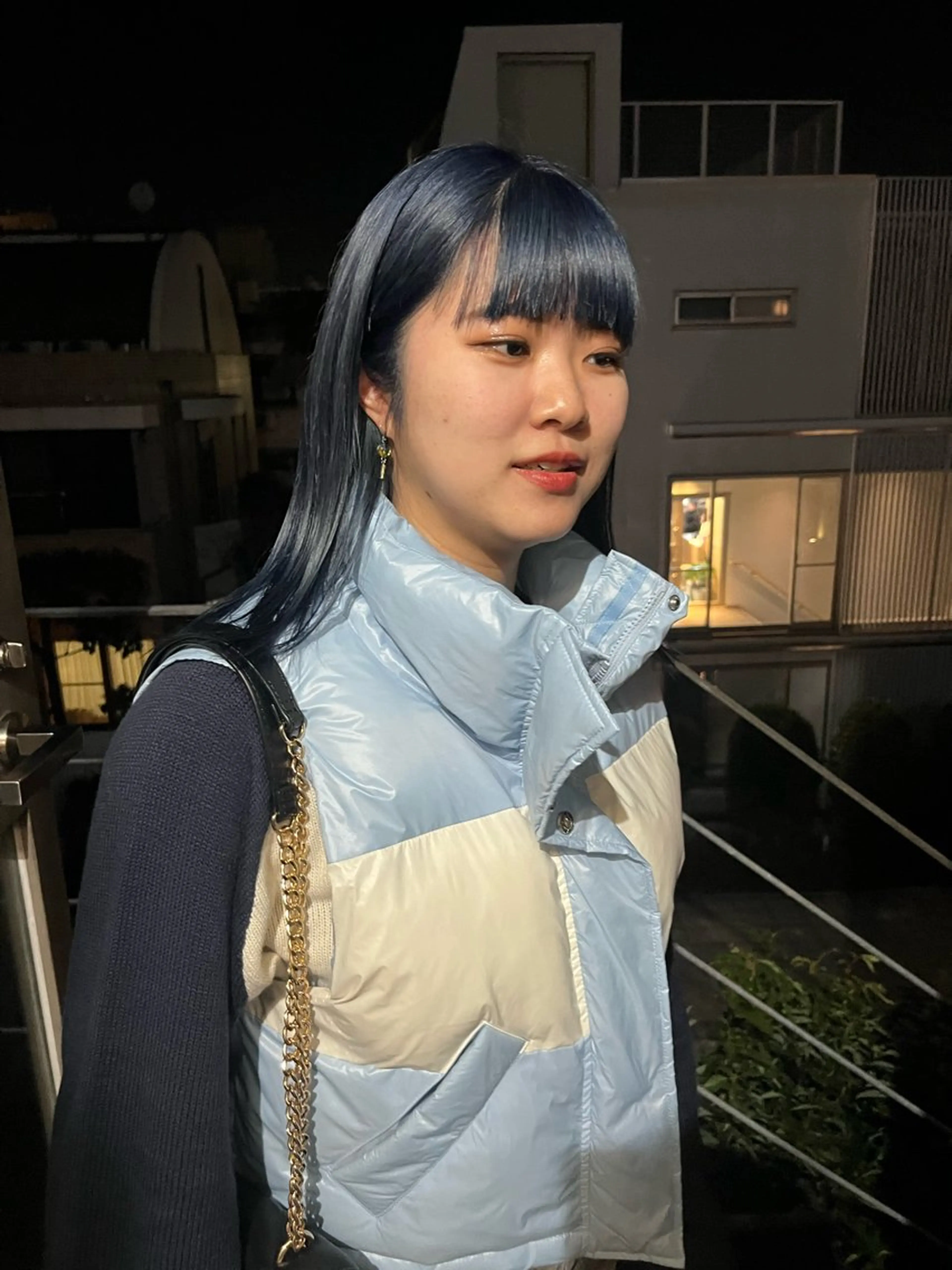 ミディアム カット ヘアカラー レイヤーカット\ウル フ　chinatsuのヘアスタイル