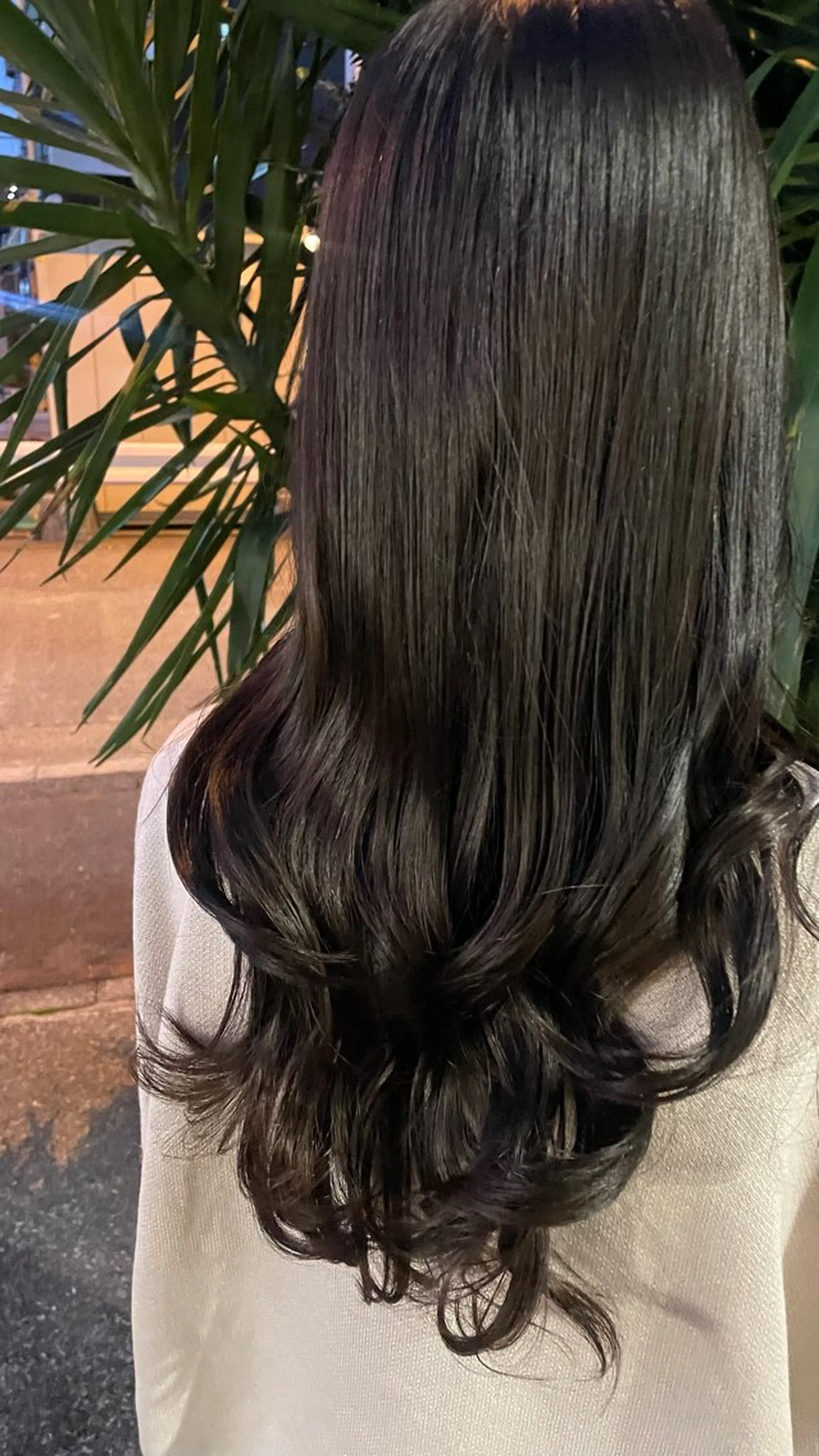 ロング カラー ズシ ヒカルのヘアスタイル