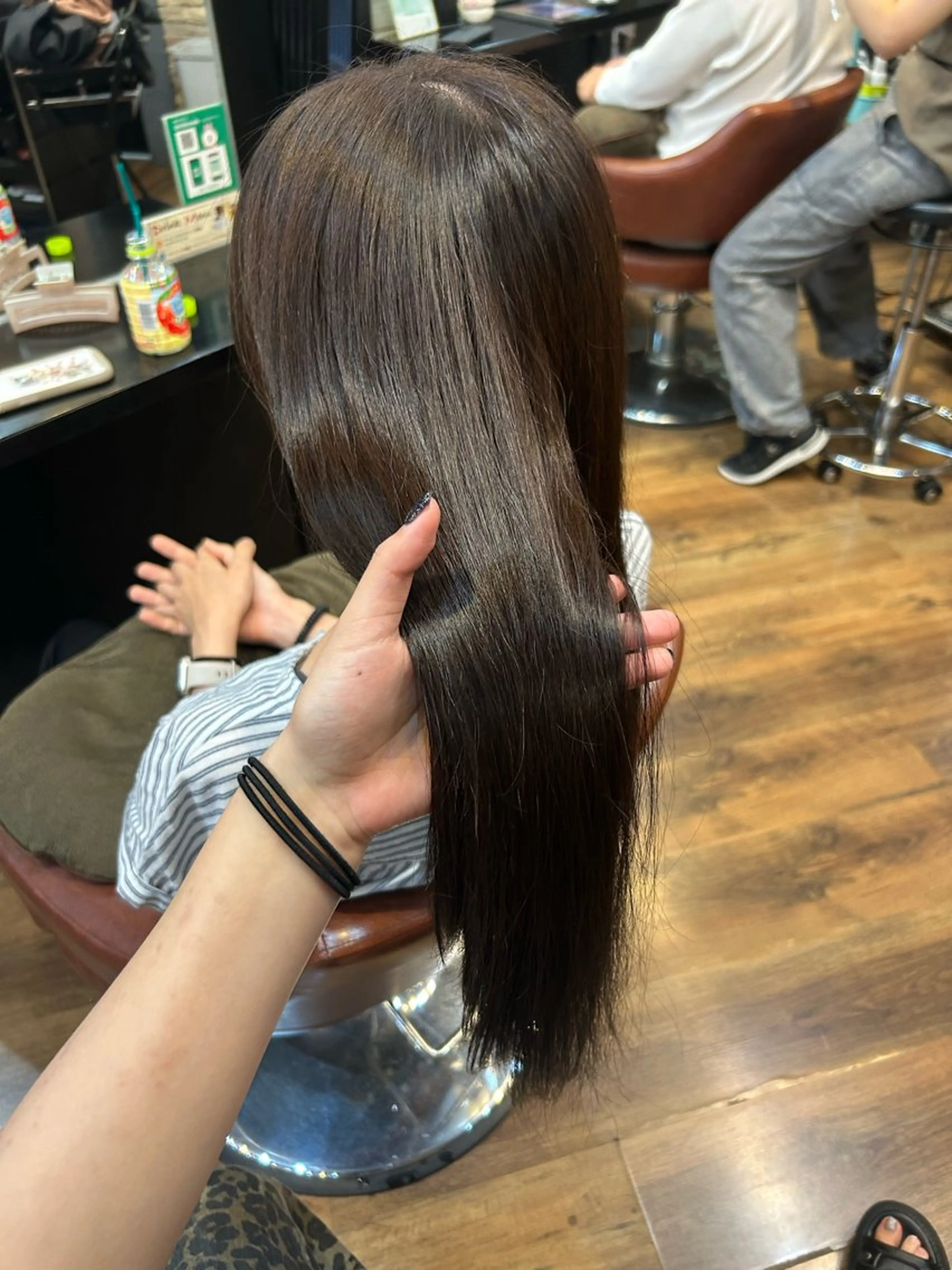 ロング カラー ブラウンカラー ヘアカラー トリートメント 【モデル様募集】サキ 🫧のヘアスタイル