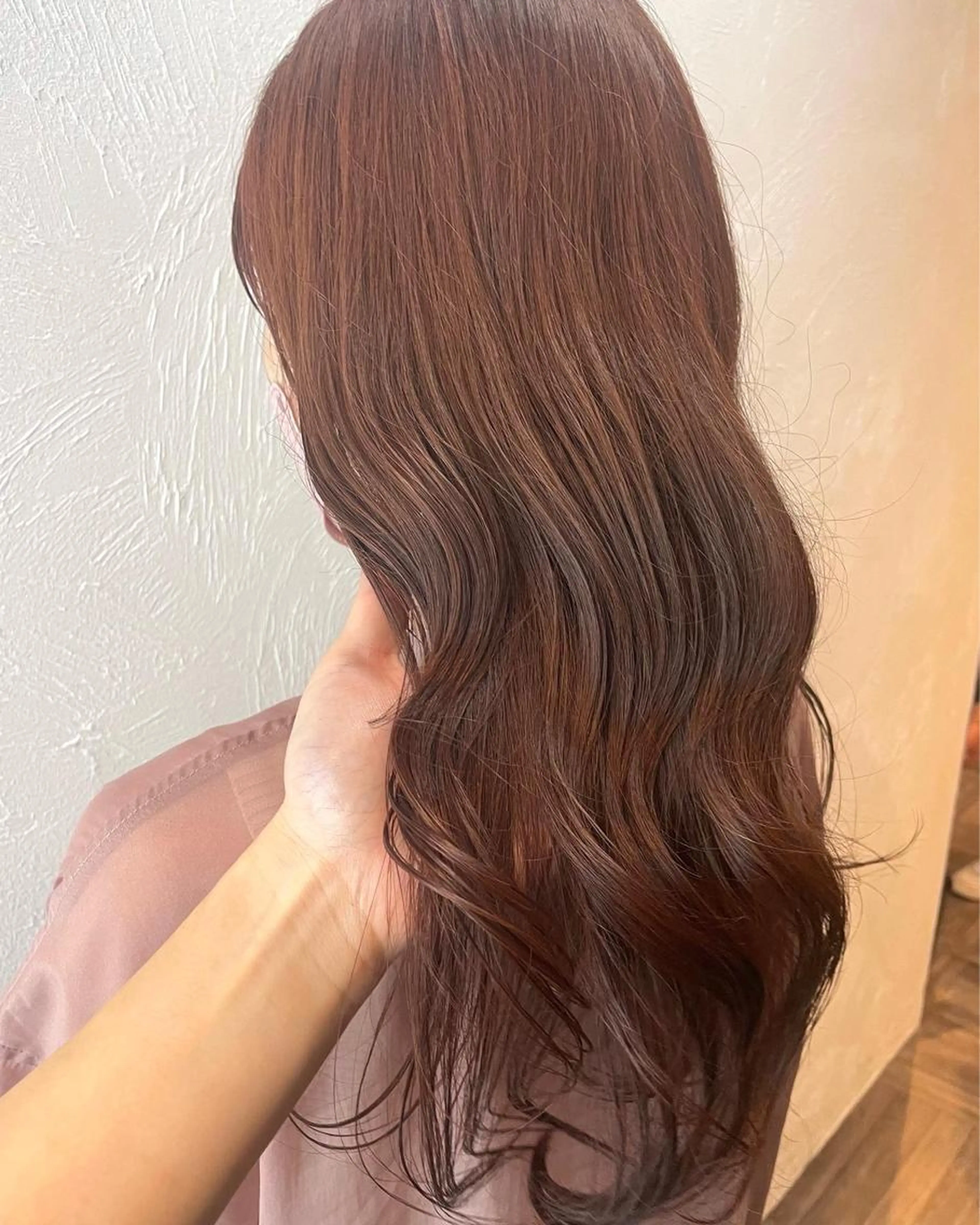 【暖色系カラー必見】カット+エドルカラー　🍒♡の写真