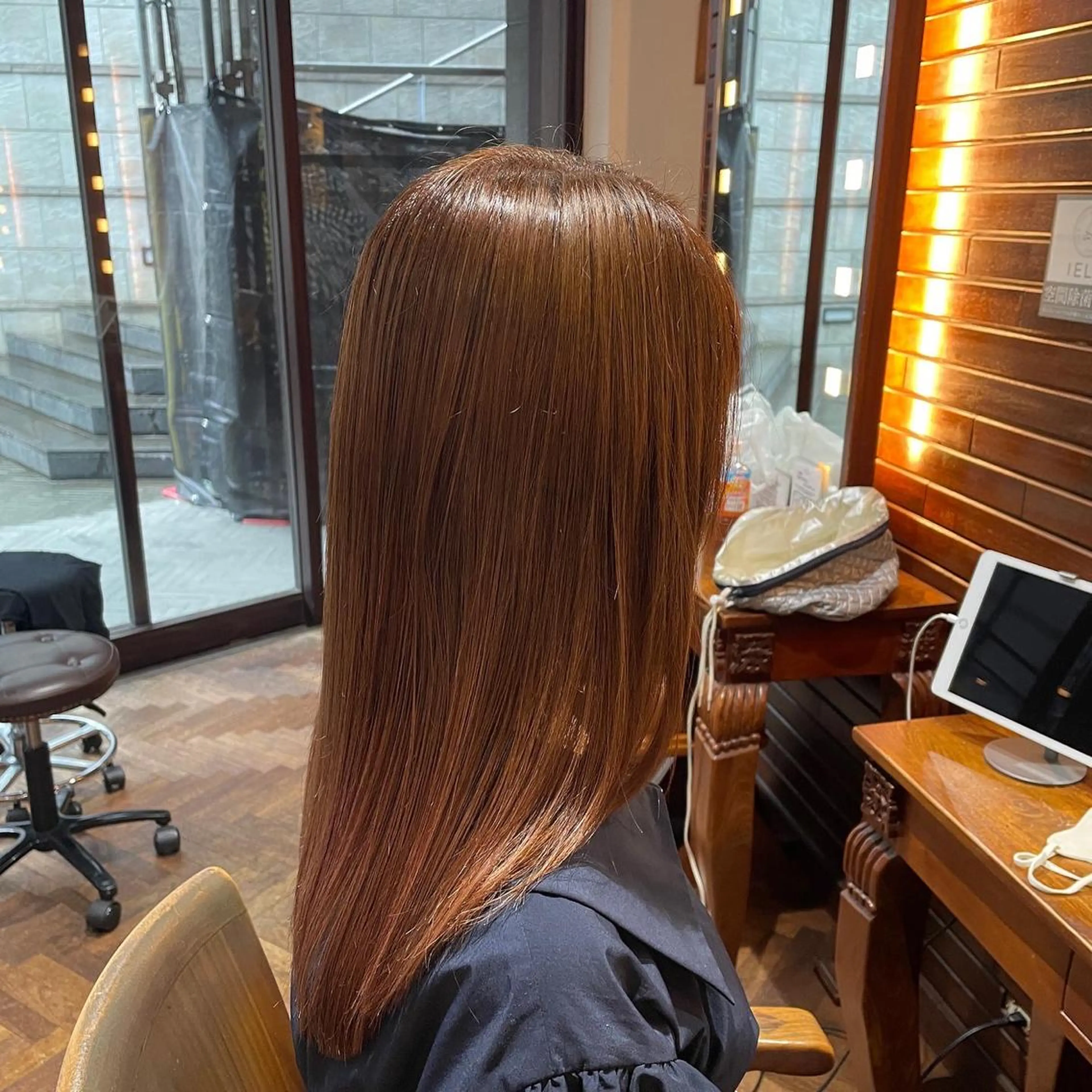 ミディアム 髪質改善 トリートメント stylist YUTOのヘアスタイル