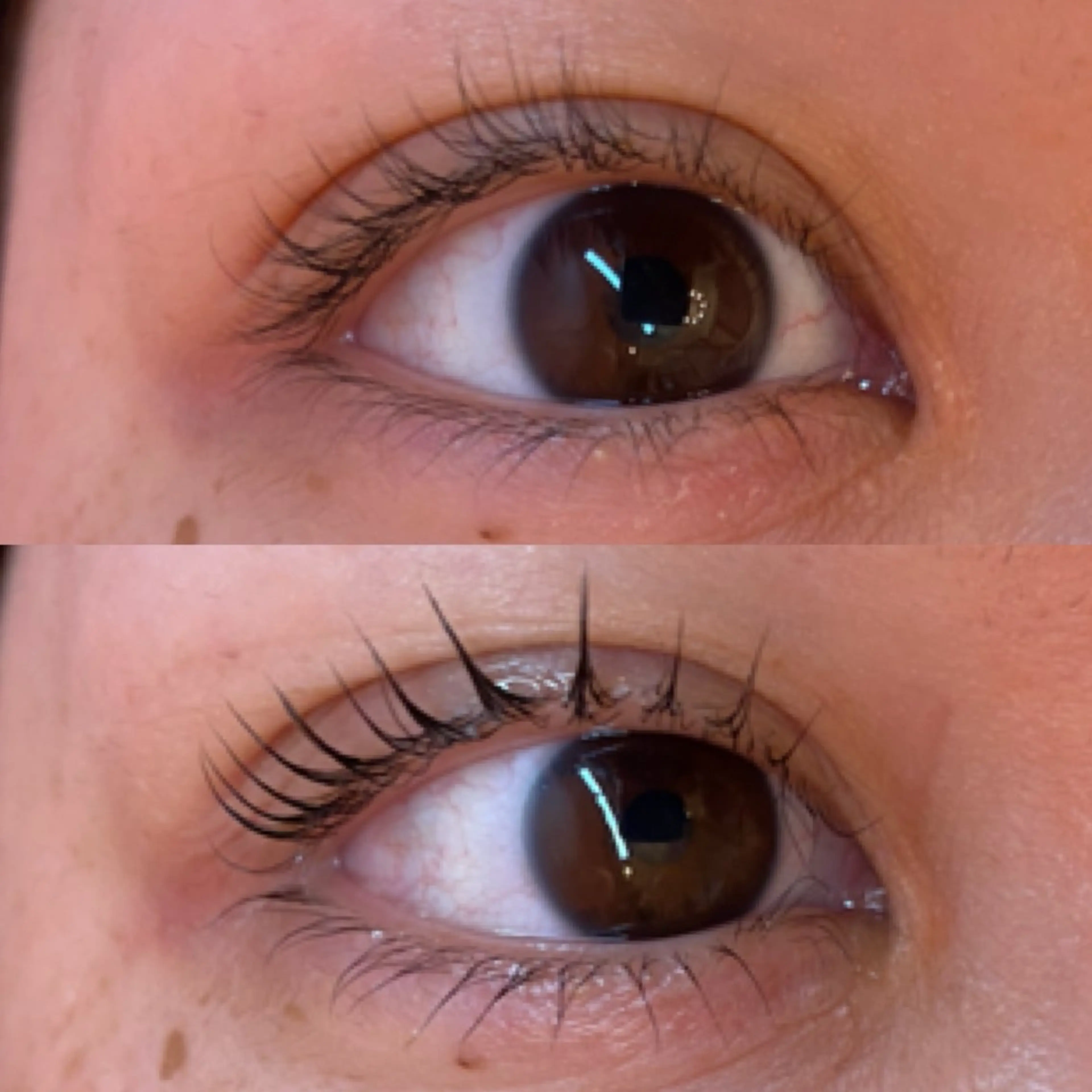 ［韓国風束まつ毛パーマ上下］口コミしてくださるモニター様募集しております！お肌に優しいパーマ剤で3-4週間待ちます😊の写真