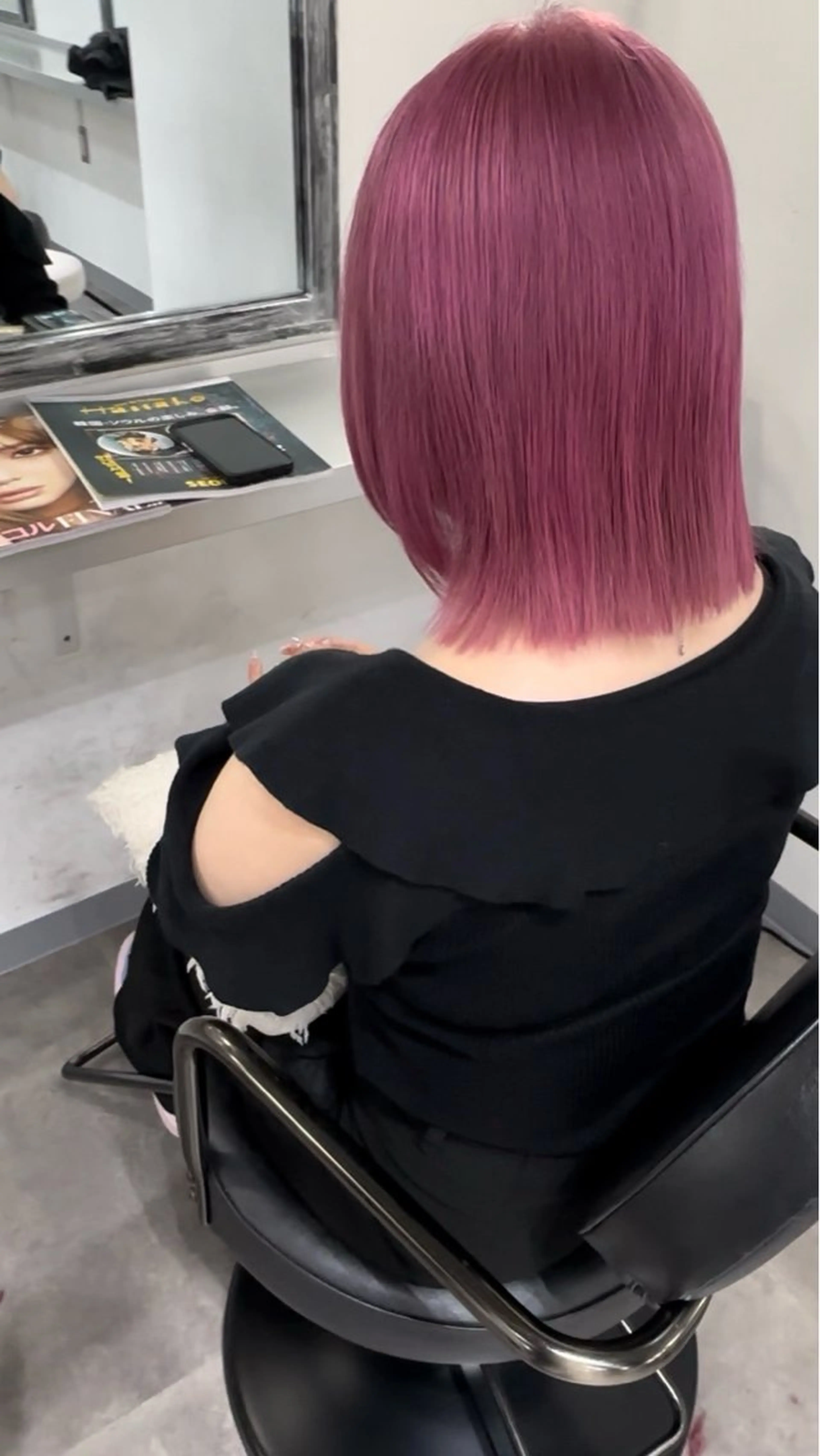 ショート ボブ 篠崎 佑季のヘアスタイル