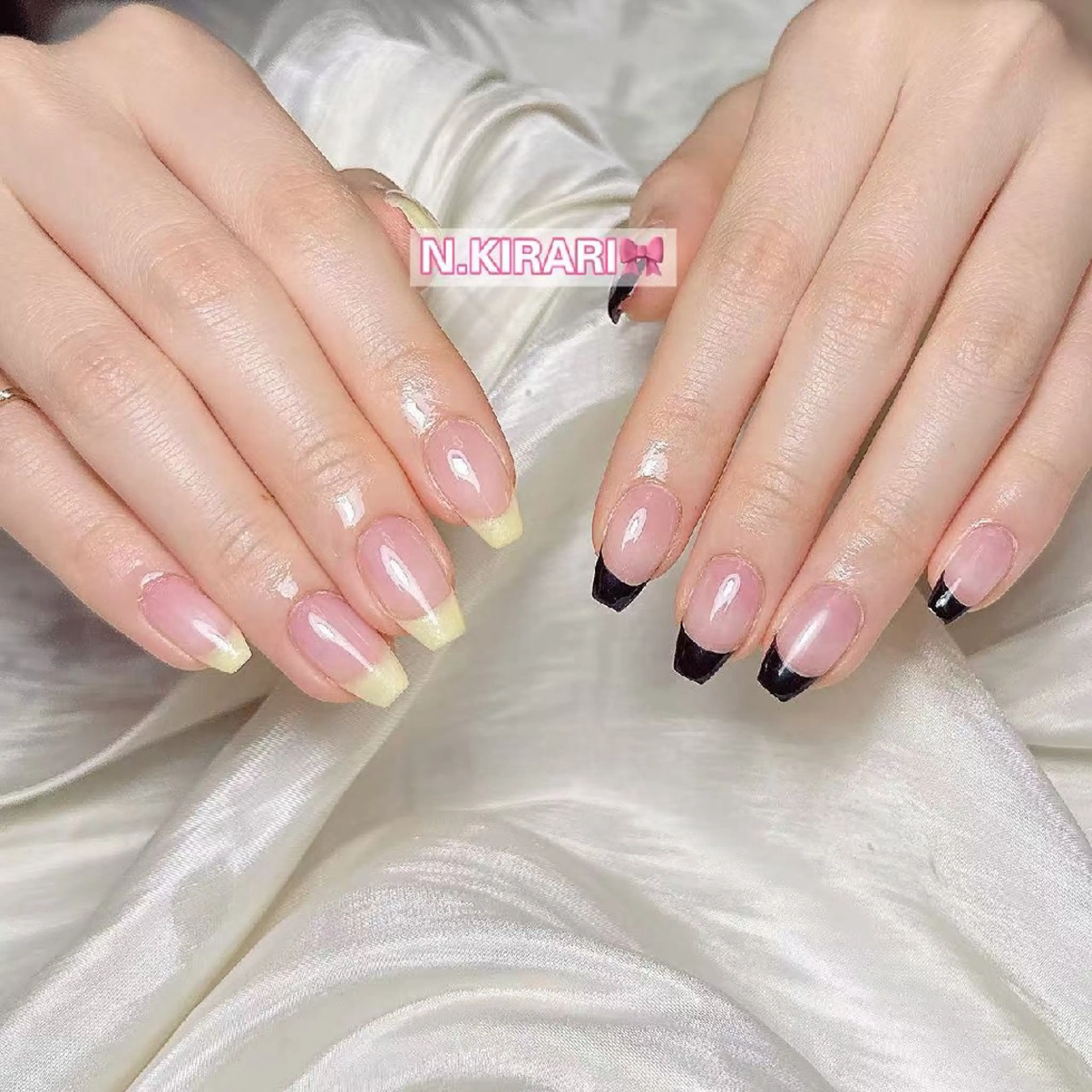 ネイル ハンドネイル ハンドケア N.KIRARI nail salon所属・N.KIRARI_ ユズのネイルデザイン