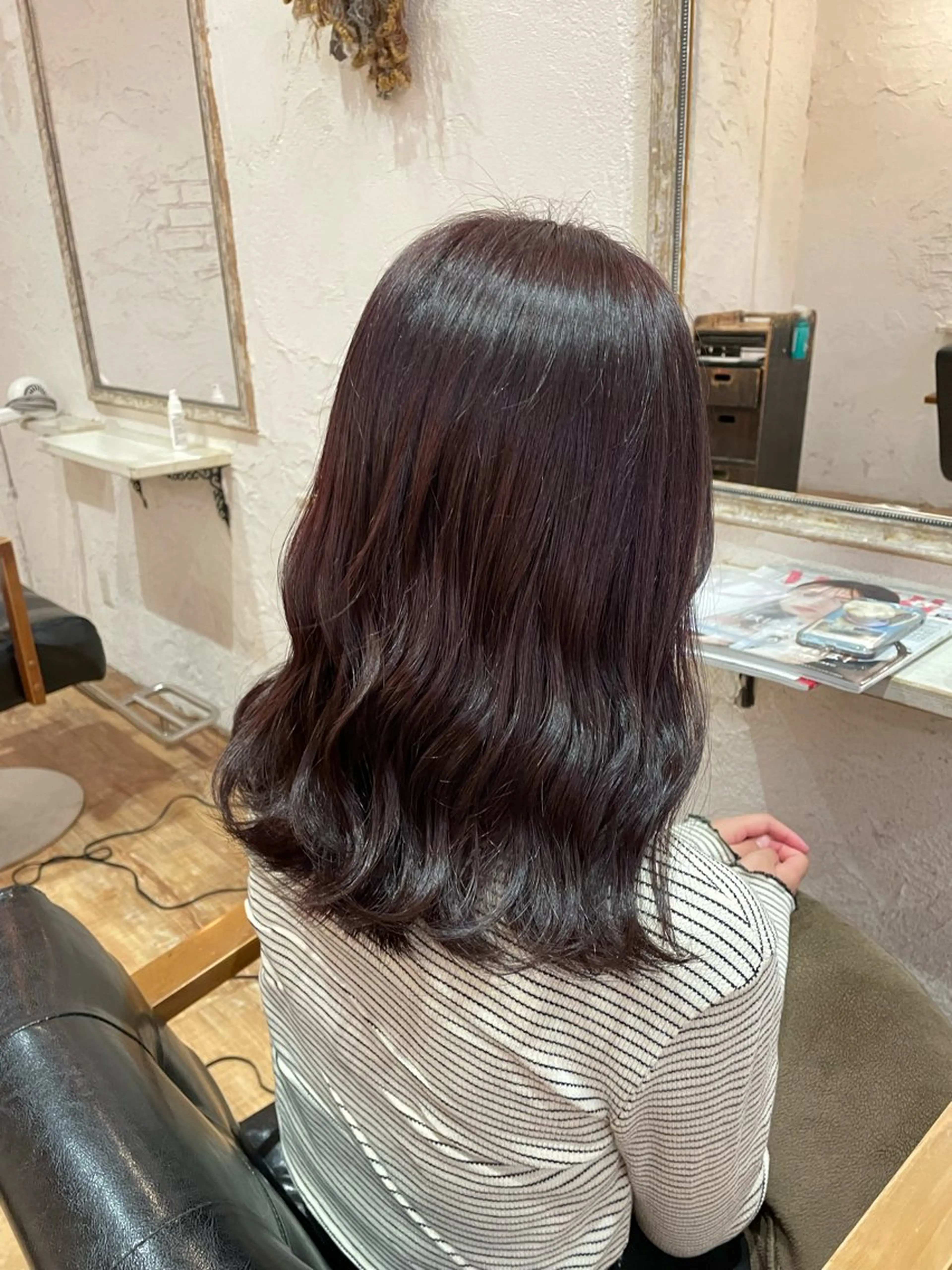 ミディアム 浅沼 ほのかのヘアスタイル