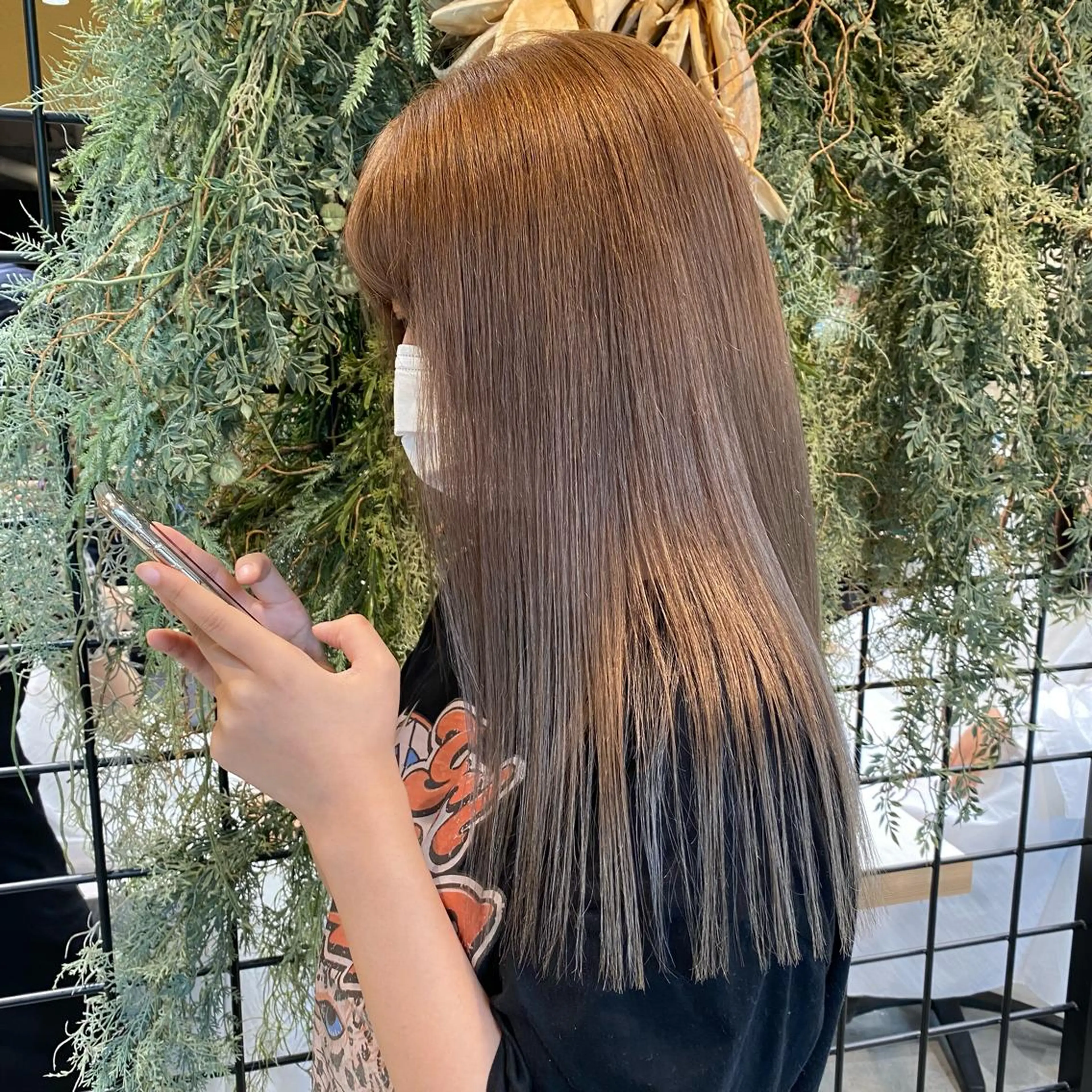 カラー ウルフ.クロスパーマ 🖤RYOKAのヘアスタイル