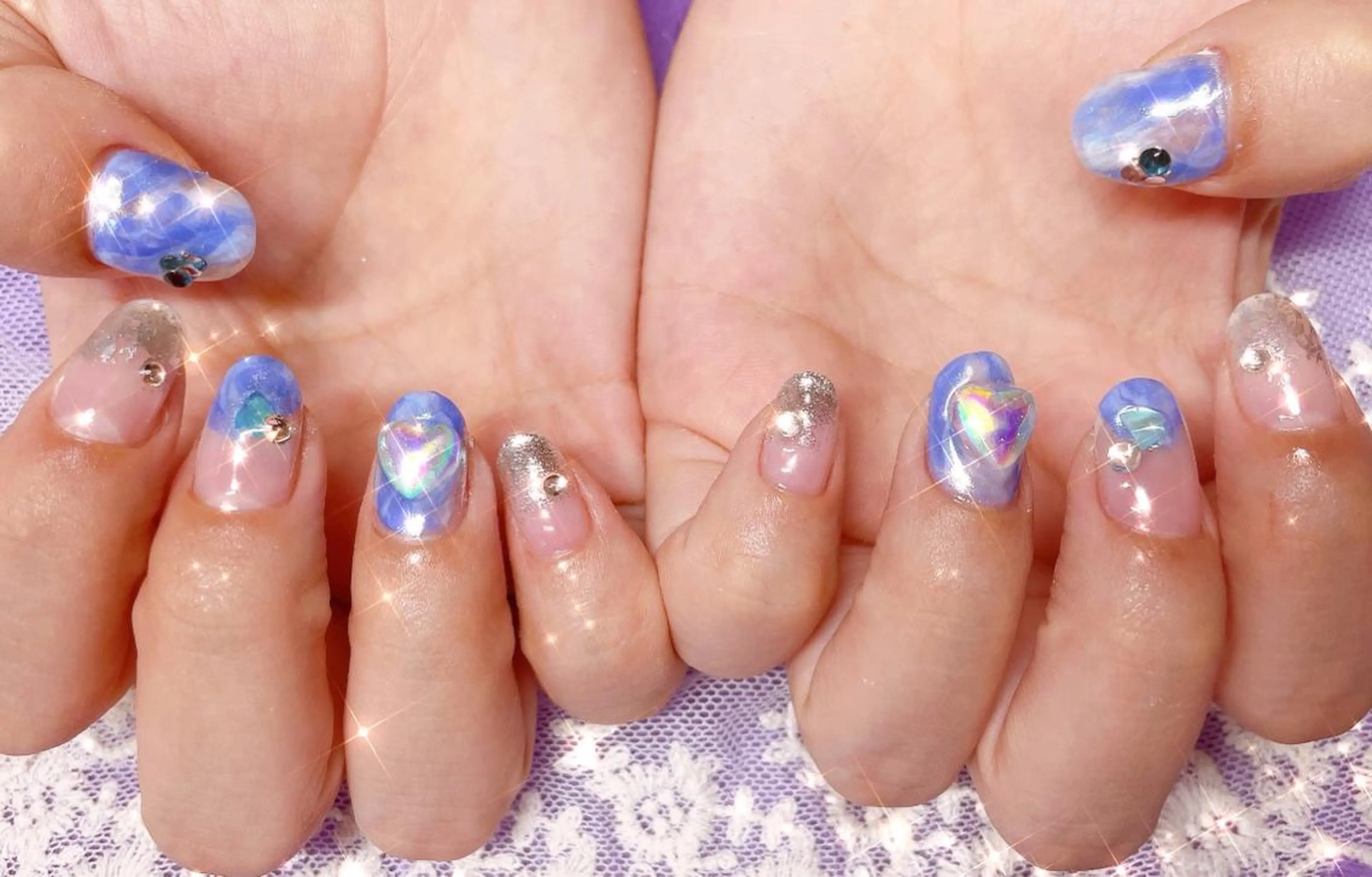 ネイル ハンドネイル twincle nailのネイルデザイン