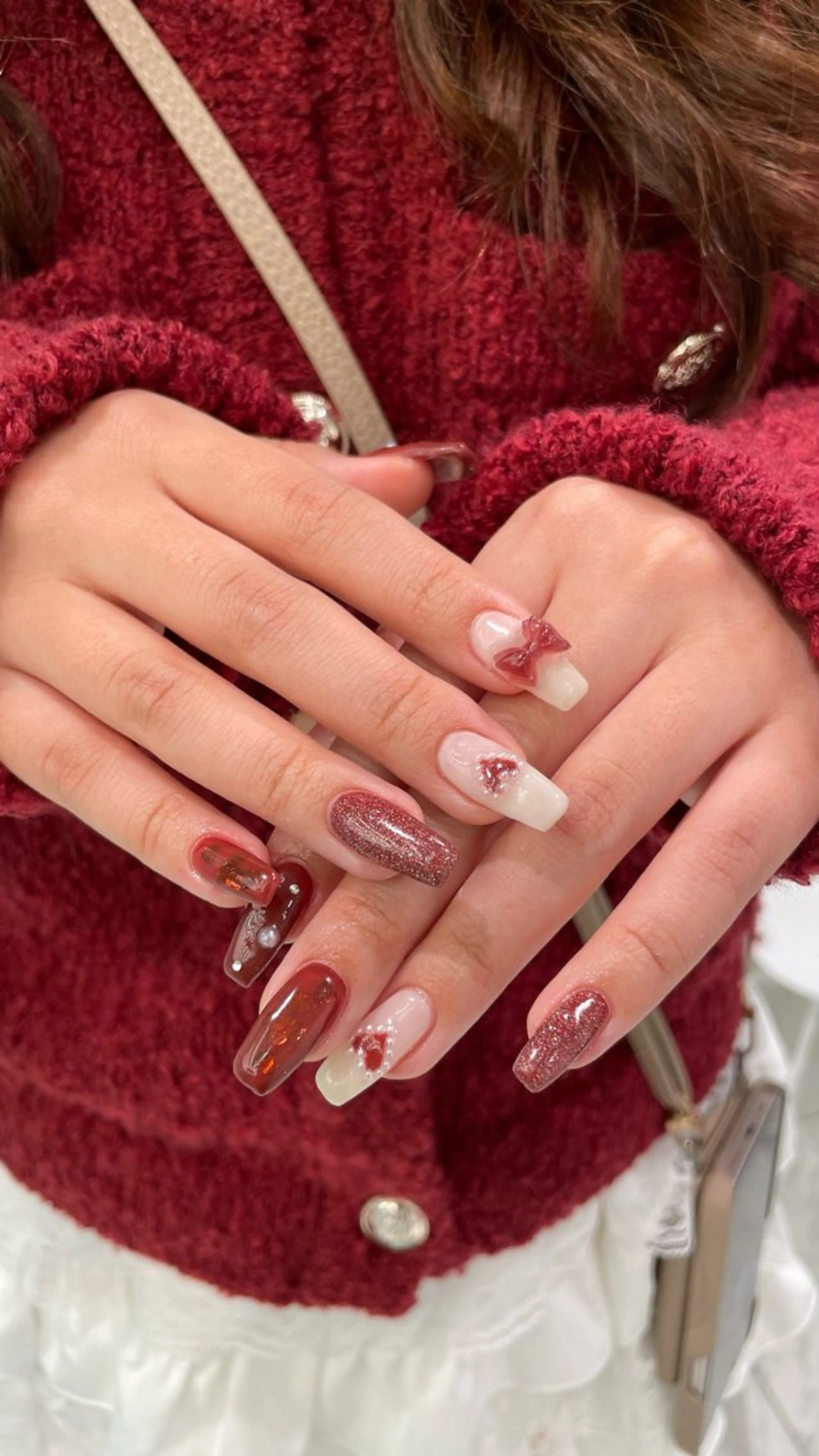 ネイル ハンドネイル 【淡色color/ nail】maikoのネイルデザイン