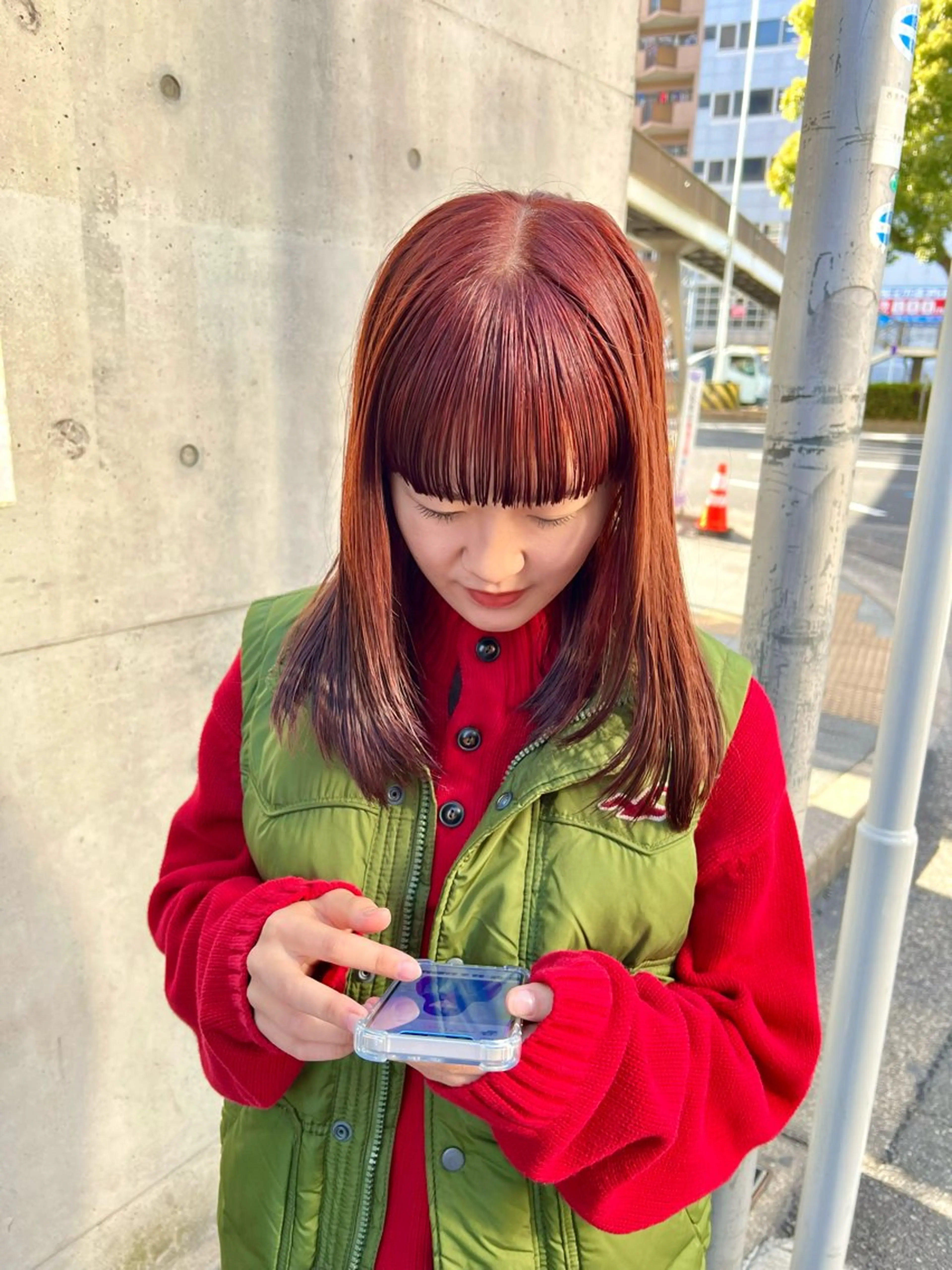 【U24限定】カット+ブリーチ使わないダブルカラー＋クイックトリートメントの写真