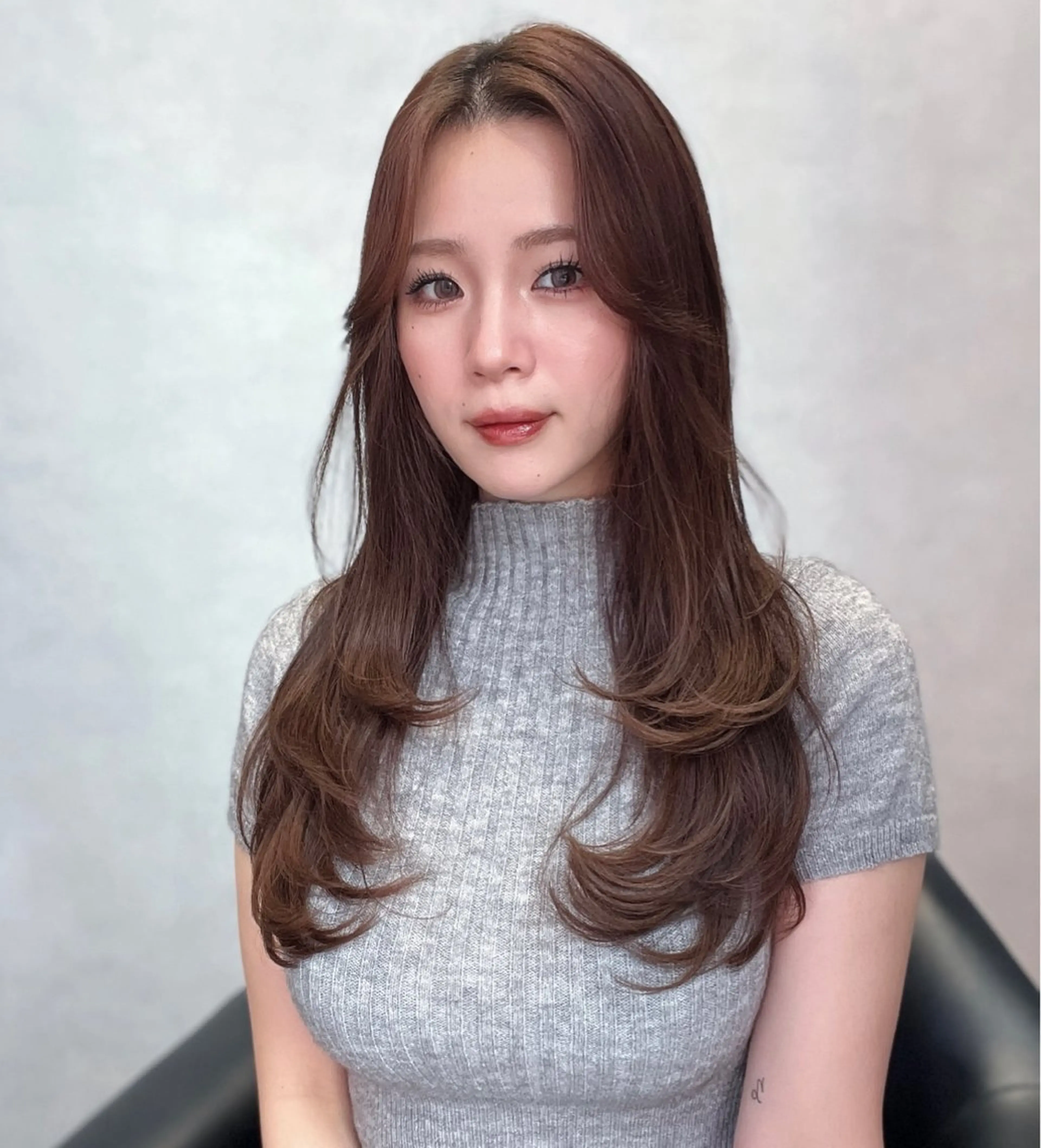 セミロング カット ヘアカラー トリートメント ヘアセット weg 難波所属・メンズカット✨ メンズパーマ聖陽のヘアスタイル