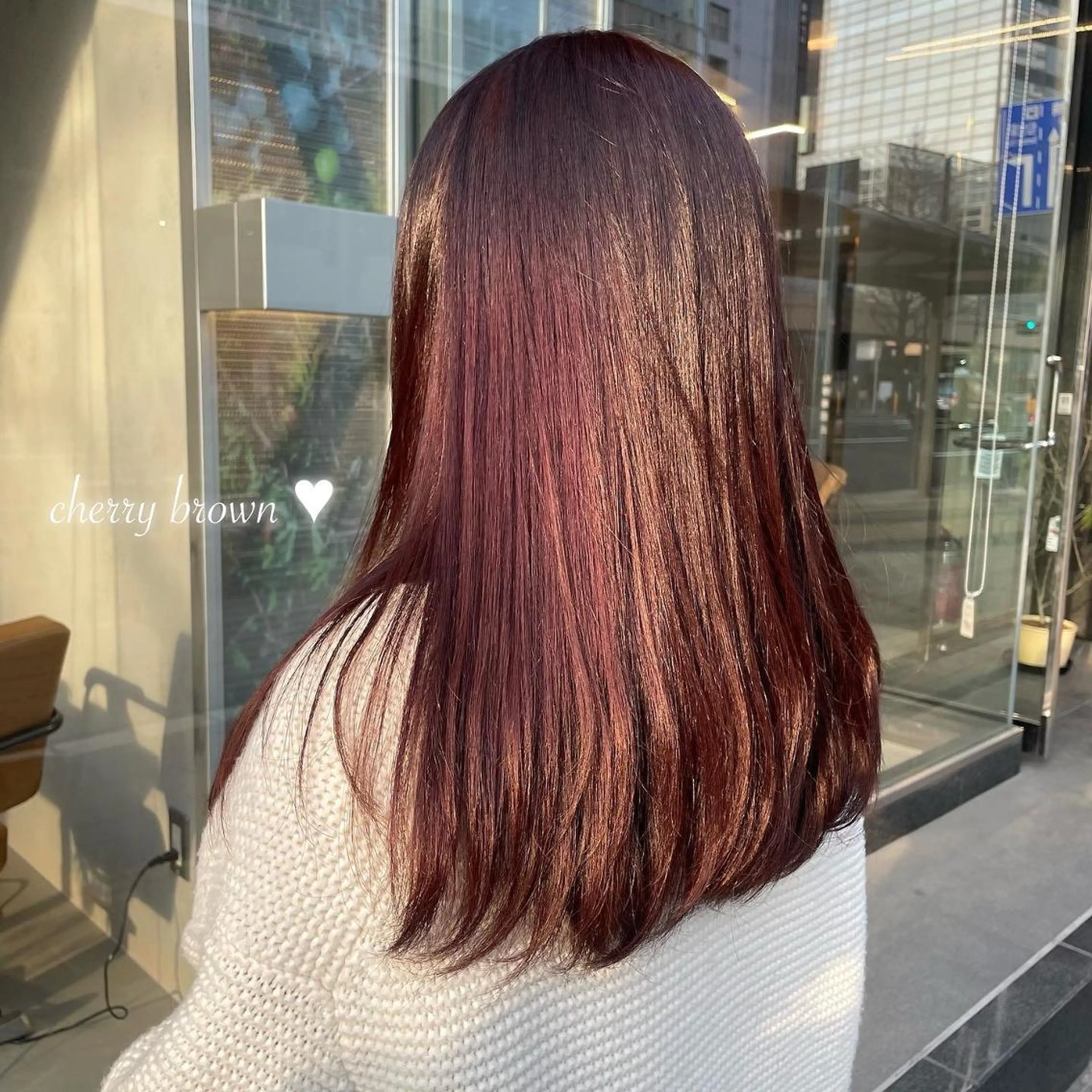 カラー ヘアアレンジ ブリーチ ブラウンカラー 透明感カラー ダブルカラー ブリーチなしカラー 𝙢𝙞𝙮𝙪🎀 girly hairのヘアスタイル