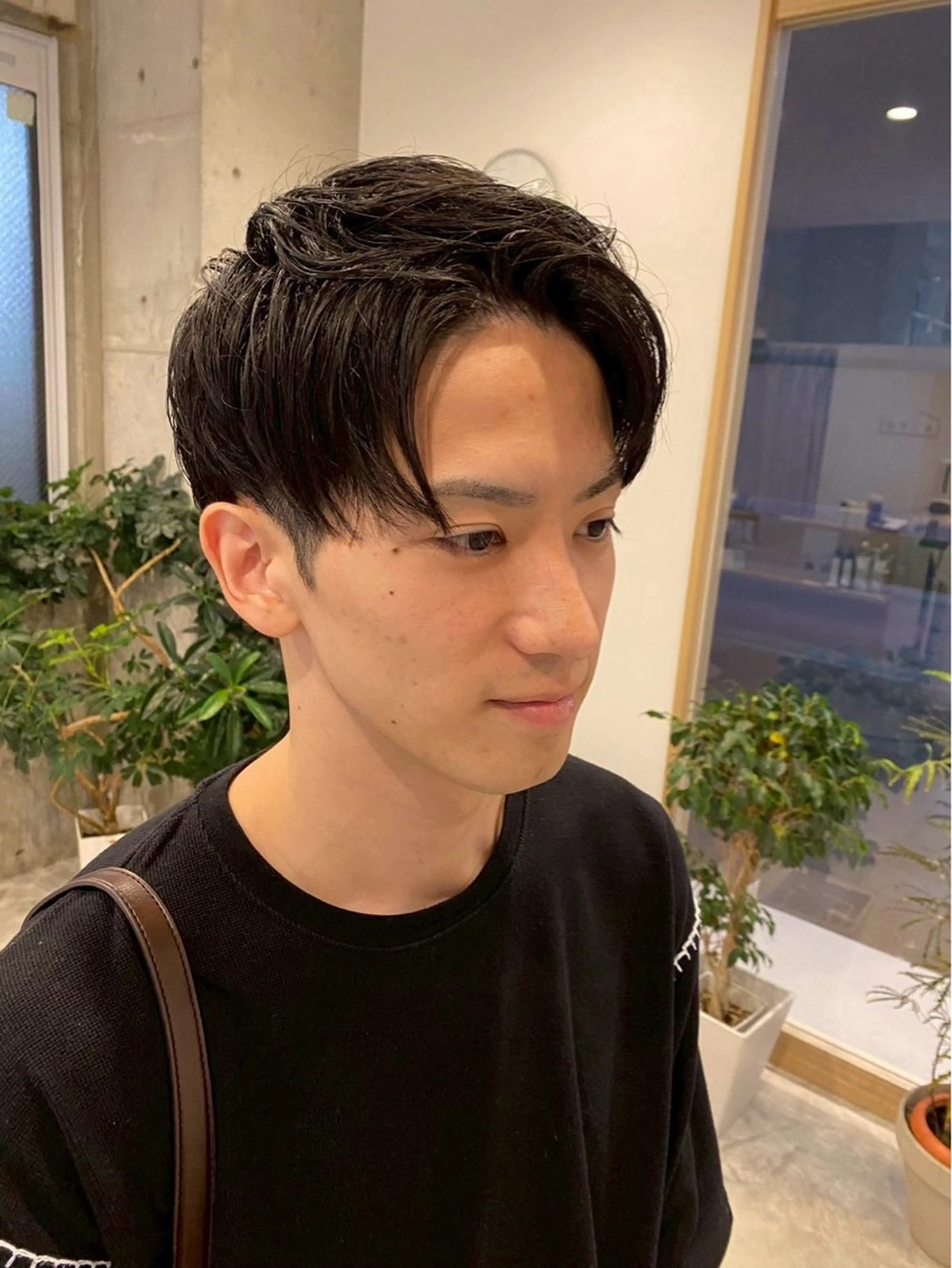 ショート 【本陣】カット モデル/朝岡 慧のヘアスタイル