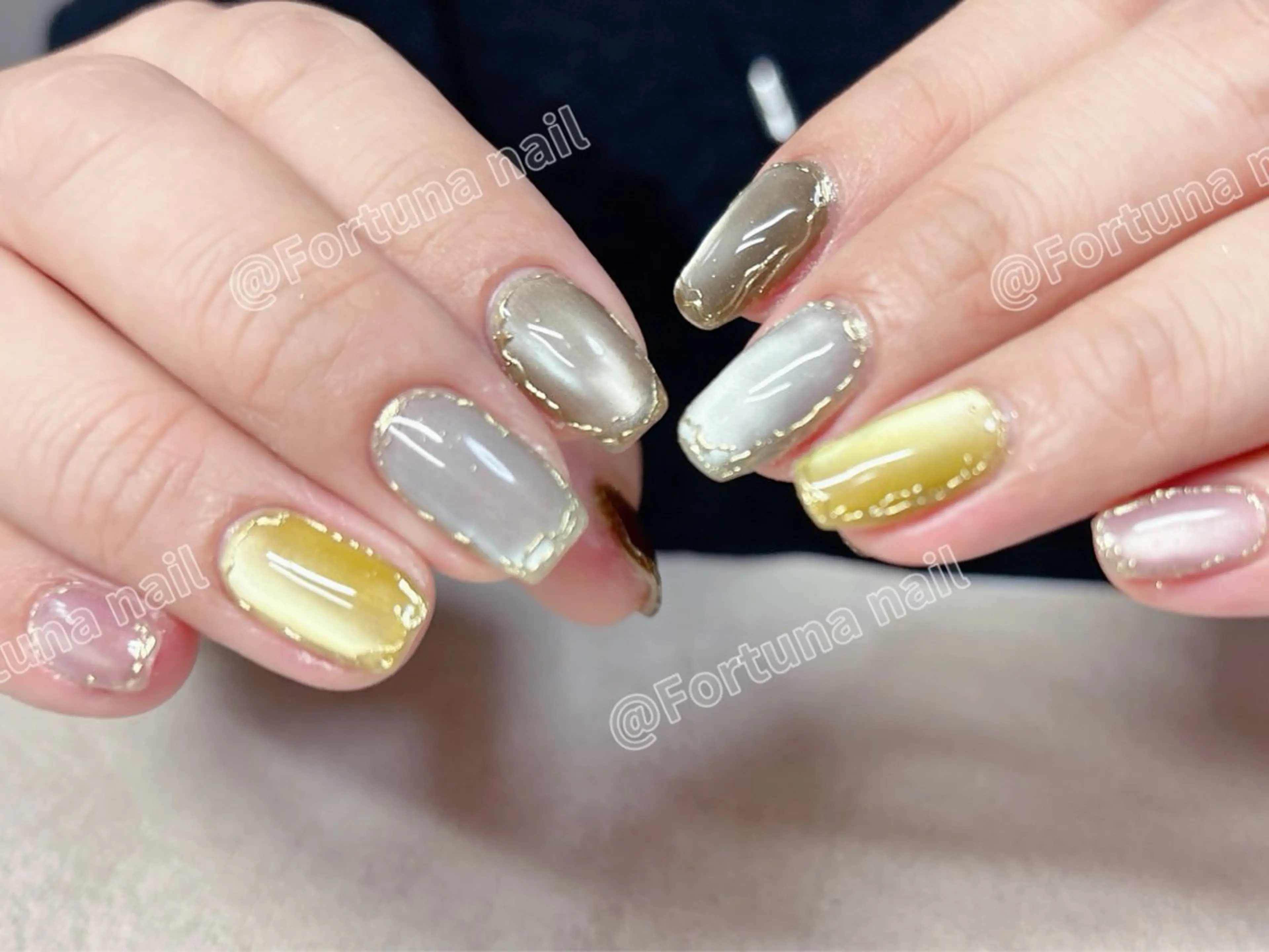 ネイル ハンドネイル ハンドケア Nail •Head スパFortunaのネイルデザイン