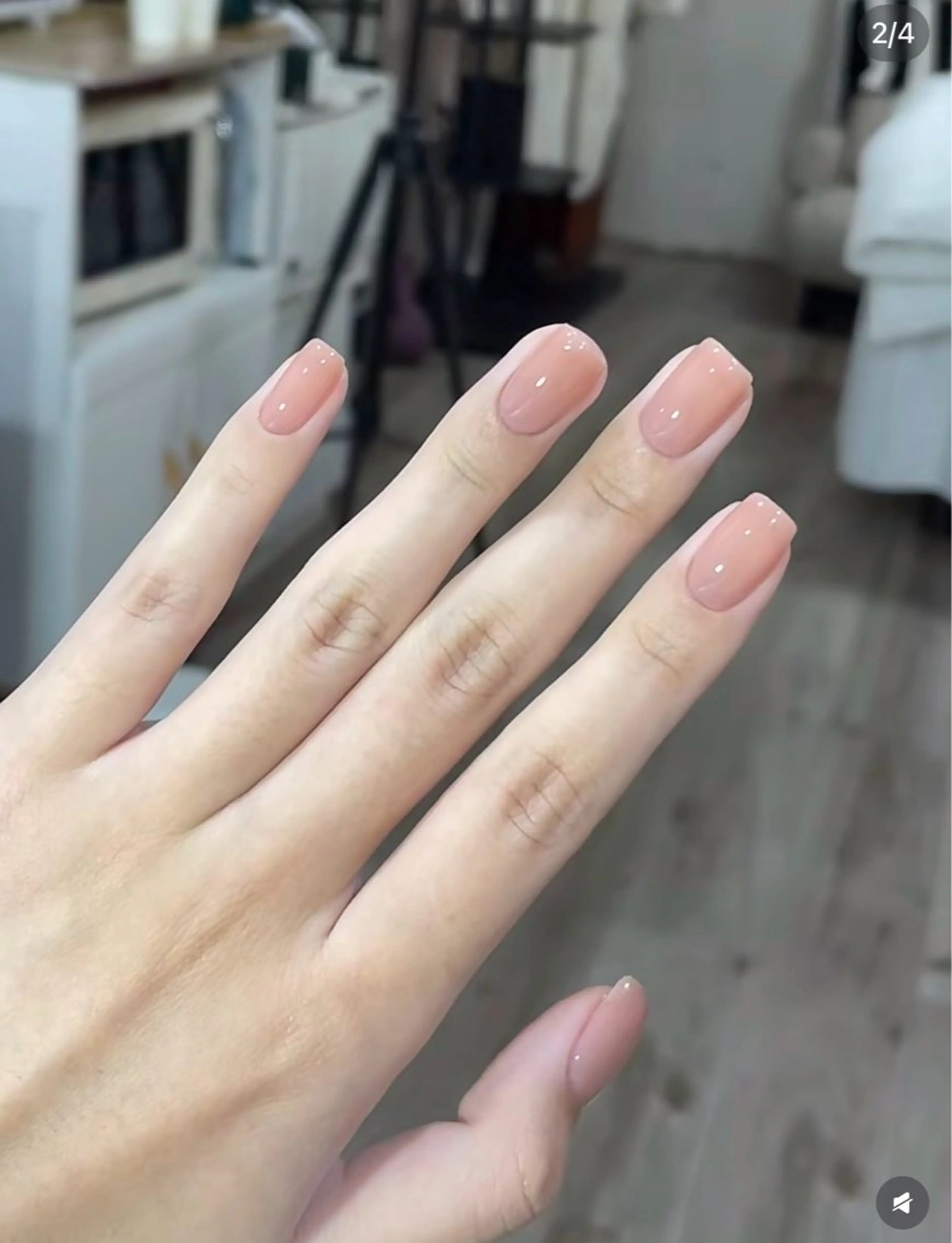 ネイル 山下 オレンジのネイルデザイン