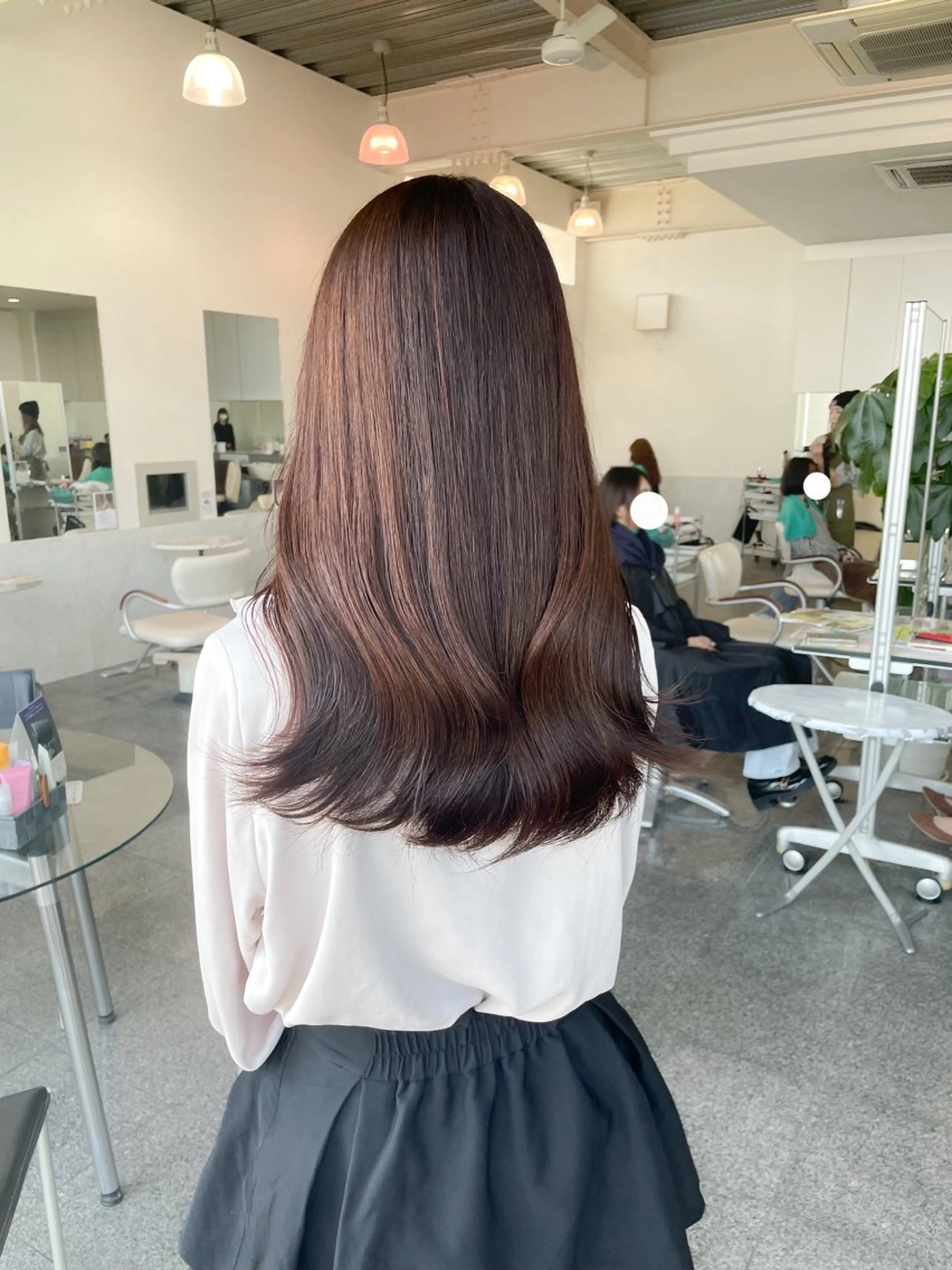 セミロング カラー ベージュカラー ラベンダーカラー ラベンダーベージュ 🎀ヒシダアキ /taboo🎀のヘアスタイル