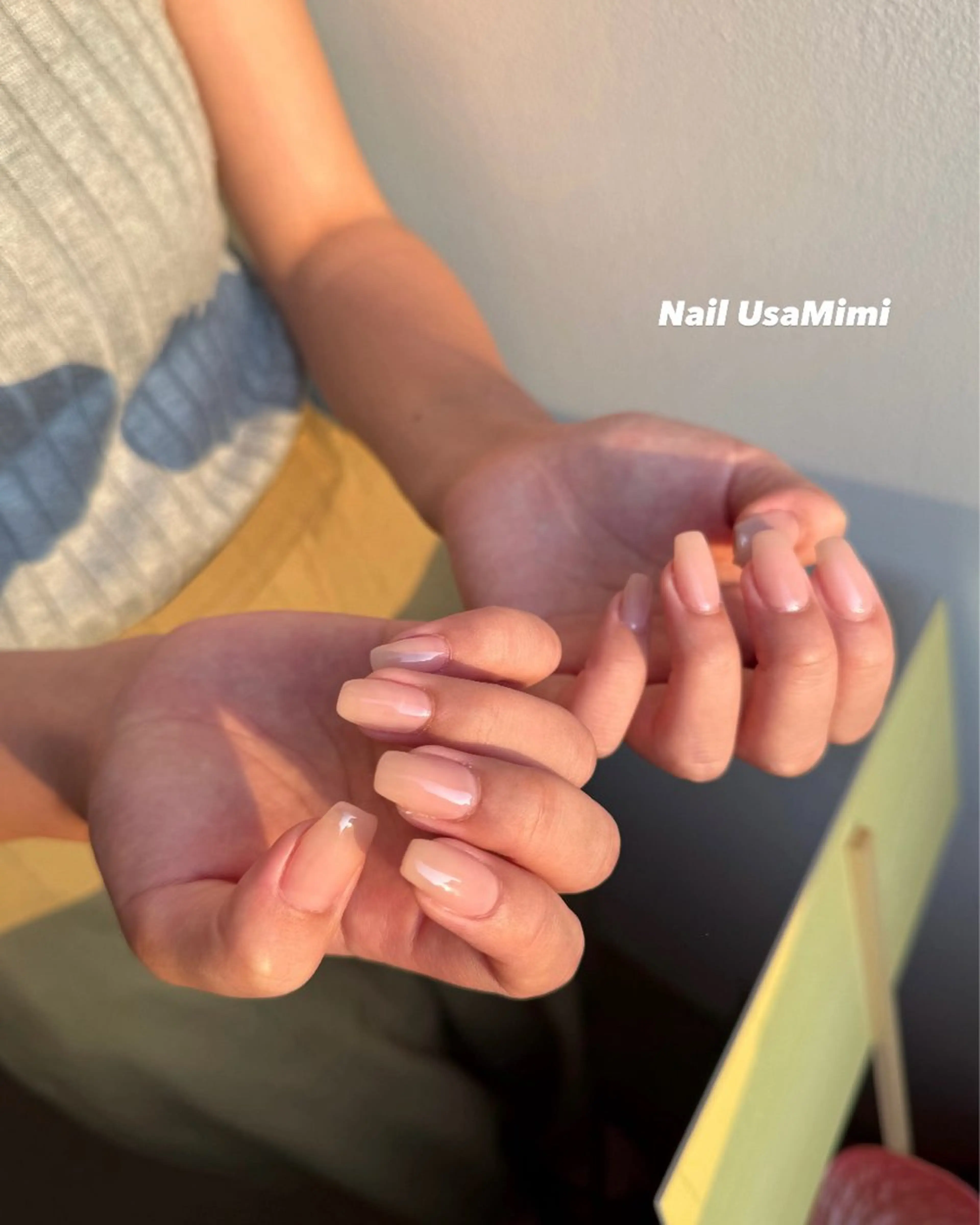 ネイル ジェルネイル 氷ネイル・うるうるネイル 韓国ネイル マグネットネイル ワンカラーネイル ハンドネイル 本町ネイルNail UsaMimiのネイルデザイン