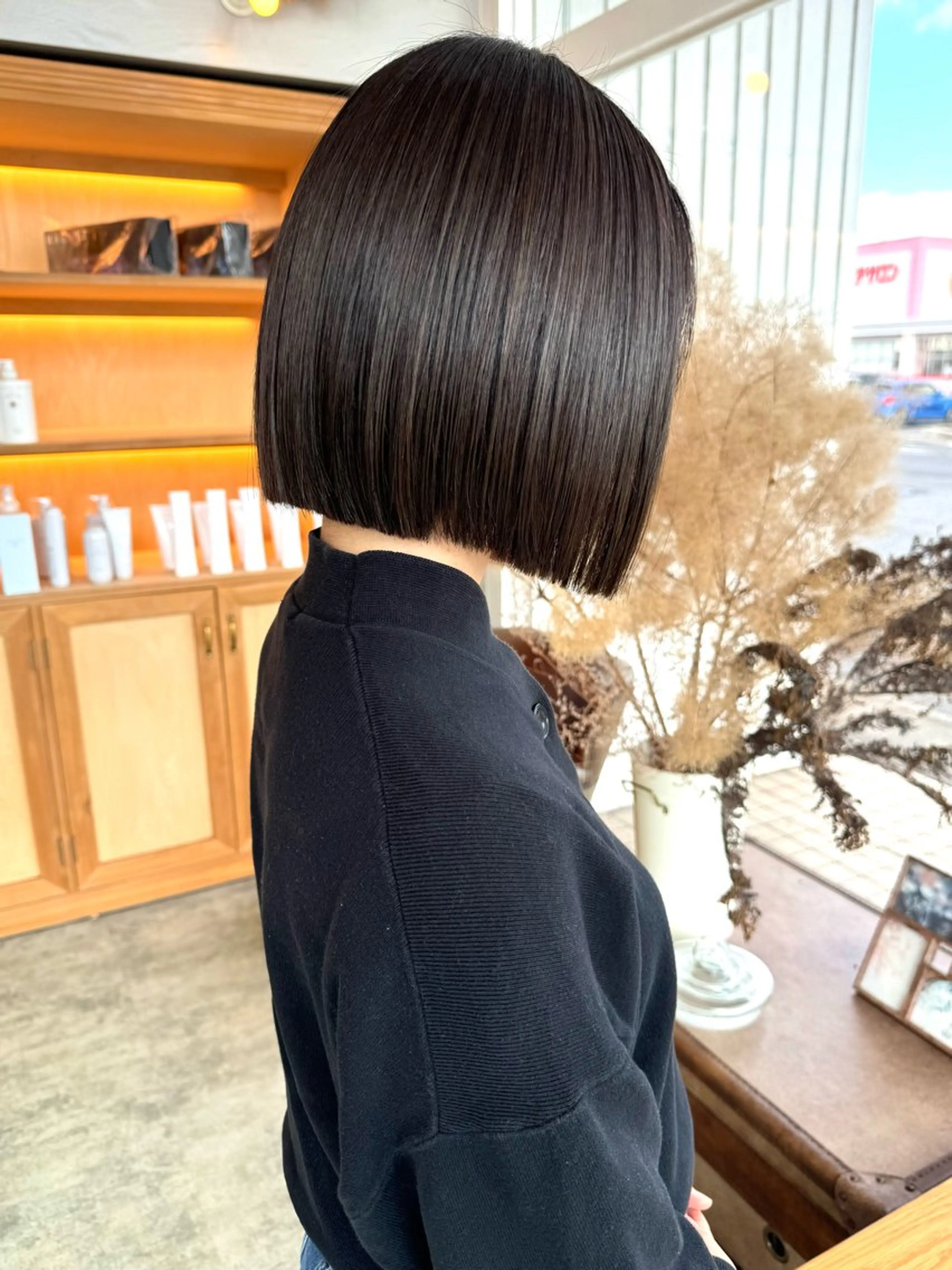 カット+髪質改善ストレート(縮毛矯正)の写真