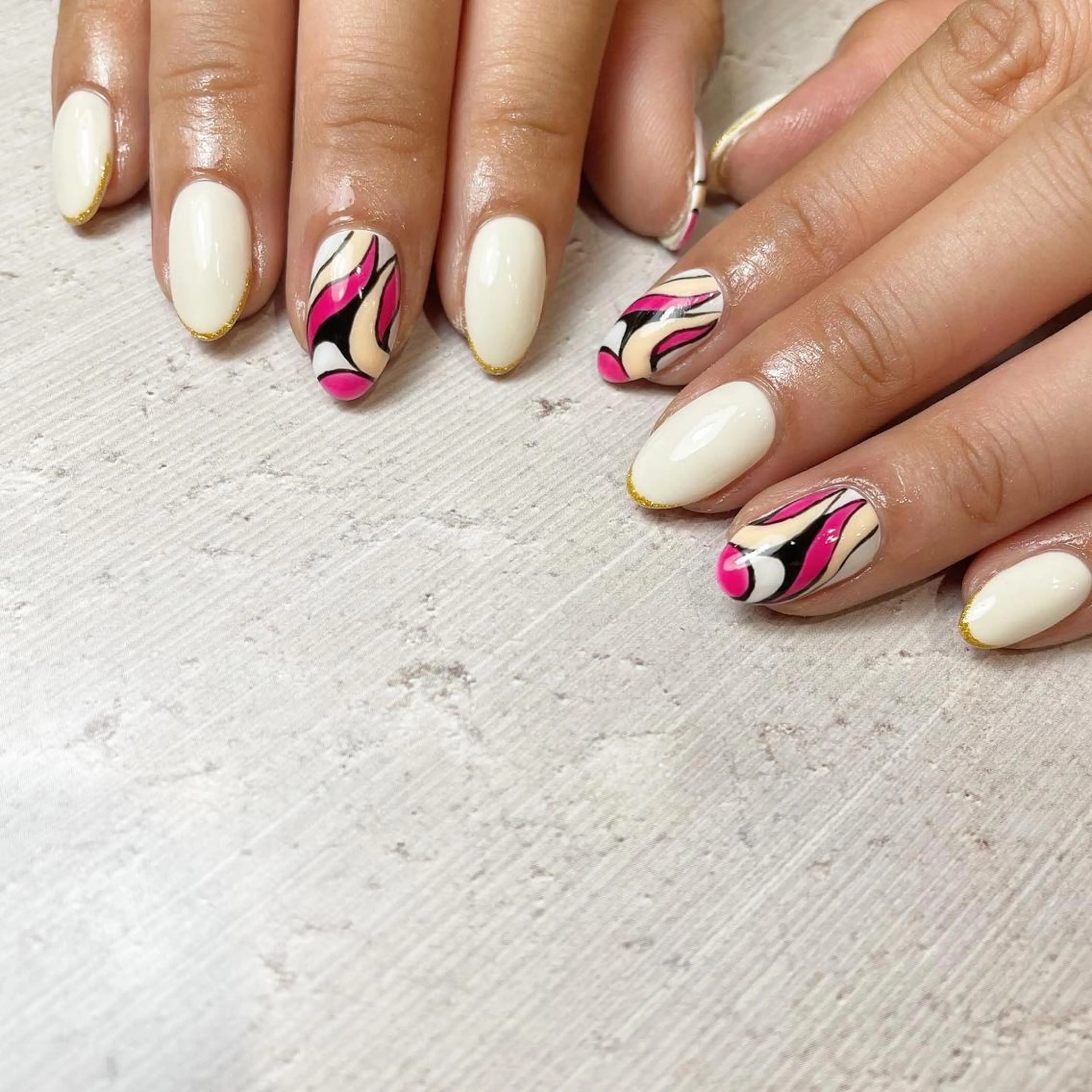 ネイル 持ち込み nail&eyelash mate所属・京都/東向日/ ayumiのネイルデザイン