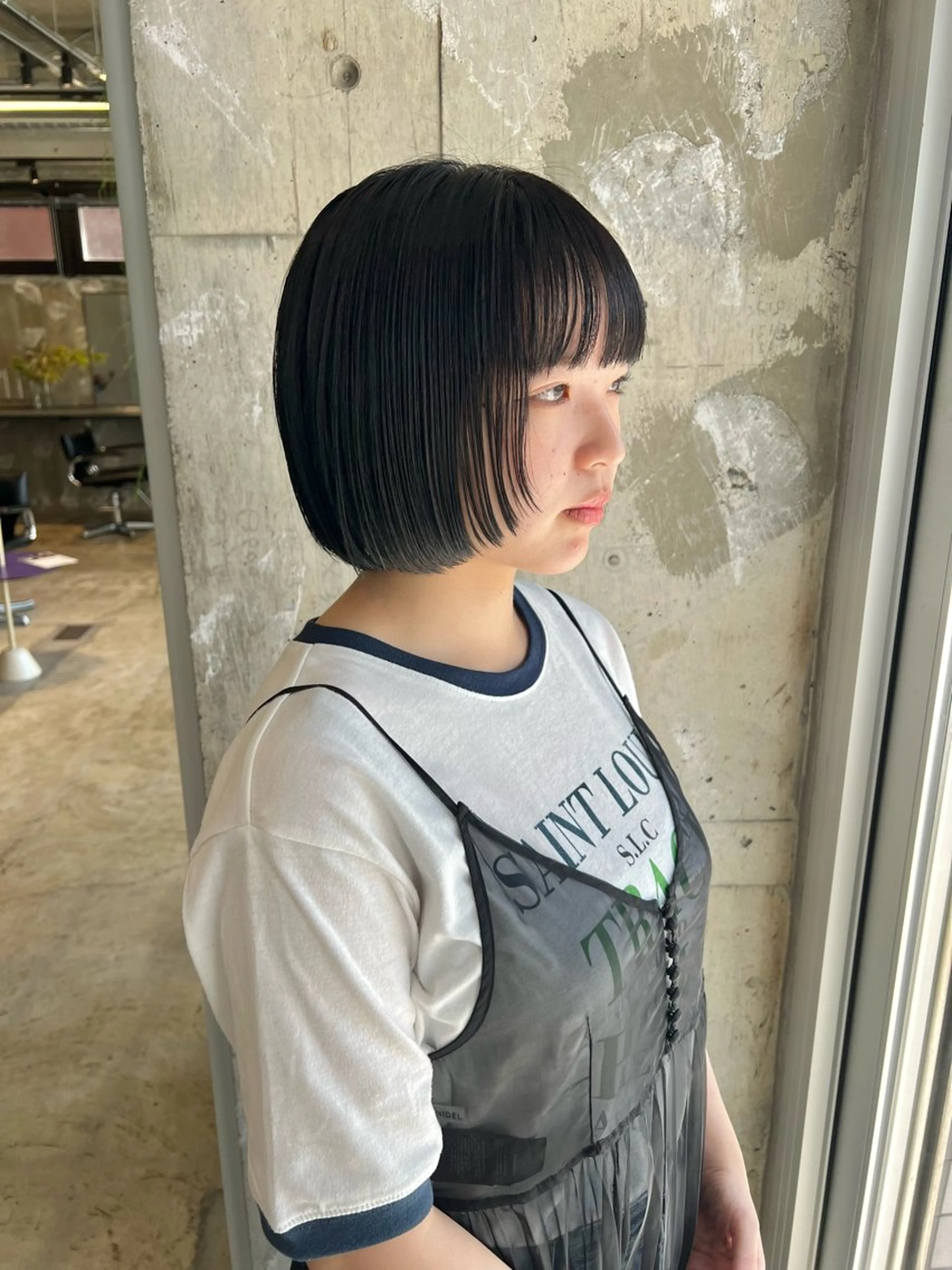 ショート カラー カット piilo. かわい  なつみのヘアスタイル