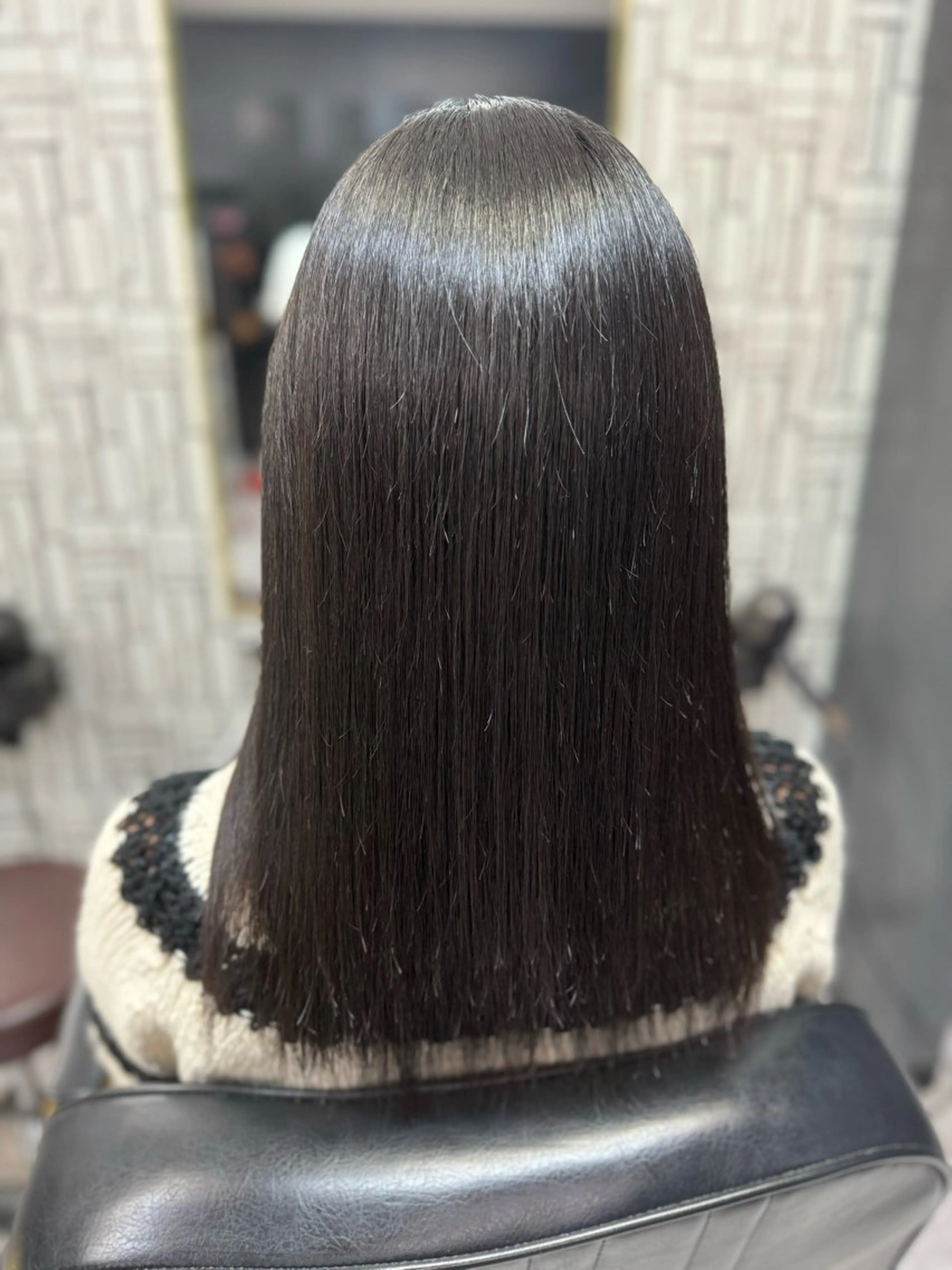 ロング 縮毛矯正 カット 縮毛矯正 トリートメント 篠原 侑作のヘアスタイル