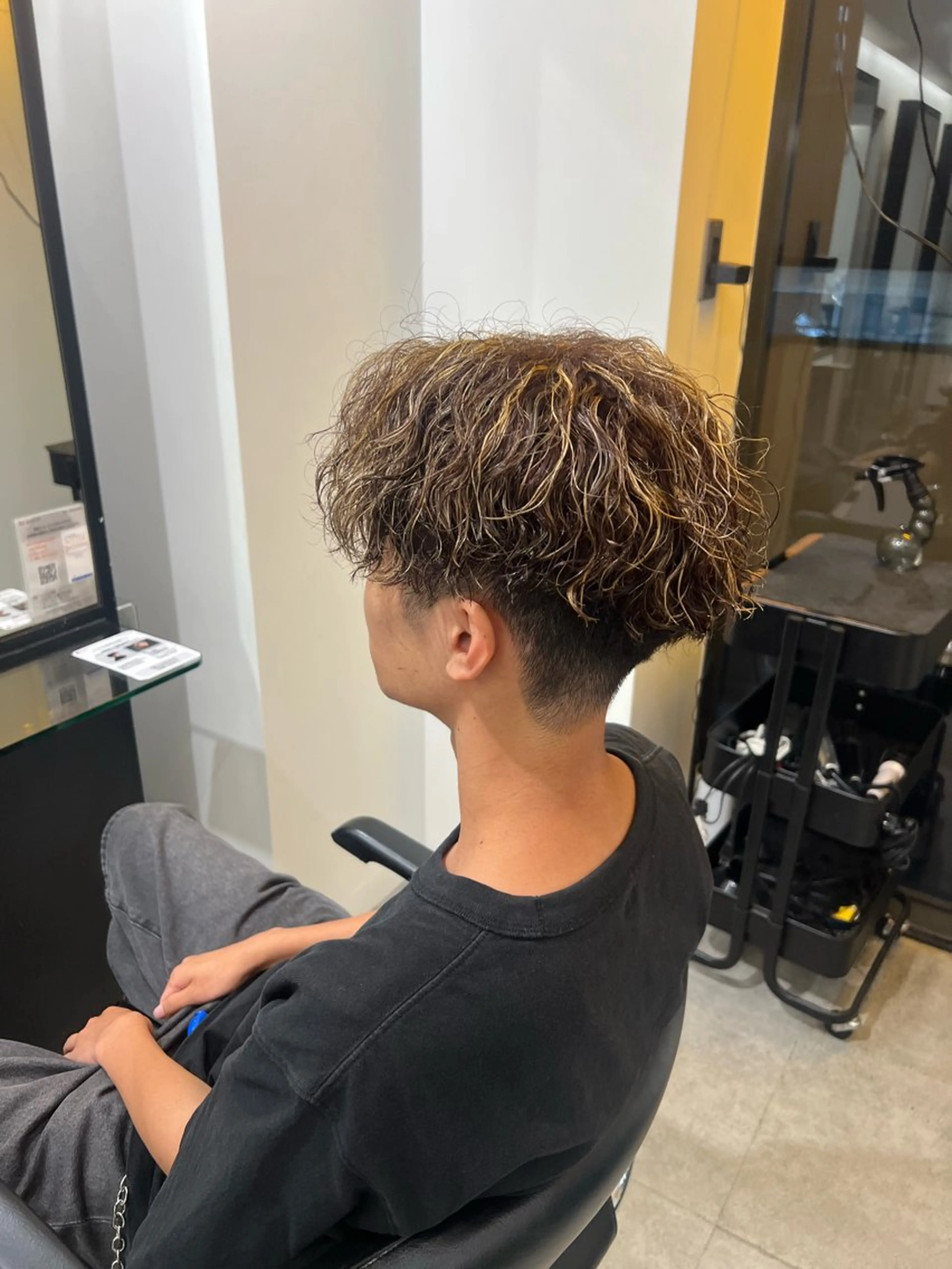 カラー パーマ メンズ fifth神宮前 HIN★T★のヘアスタイル