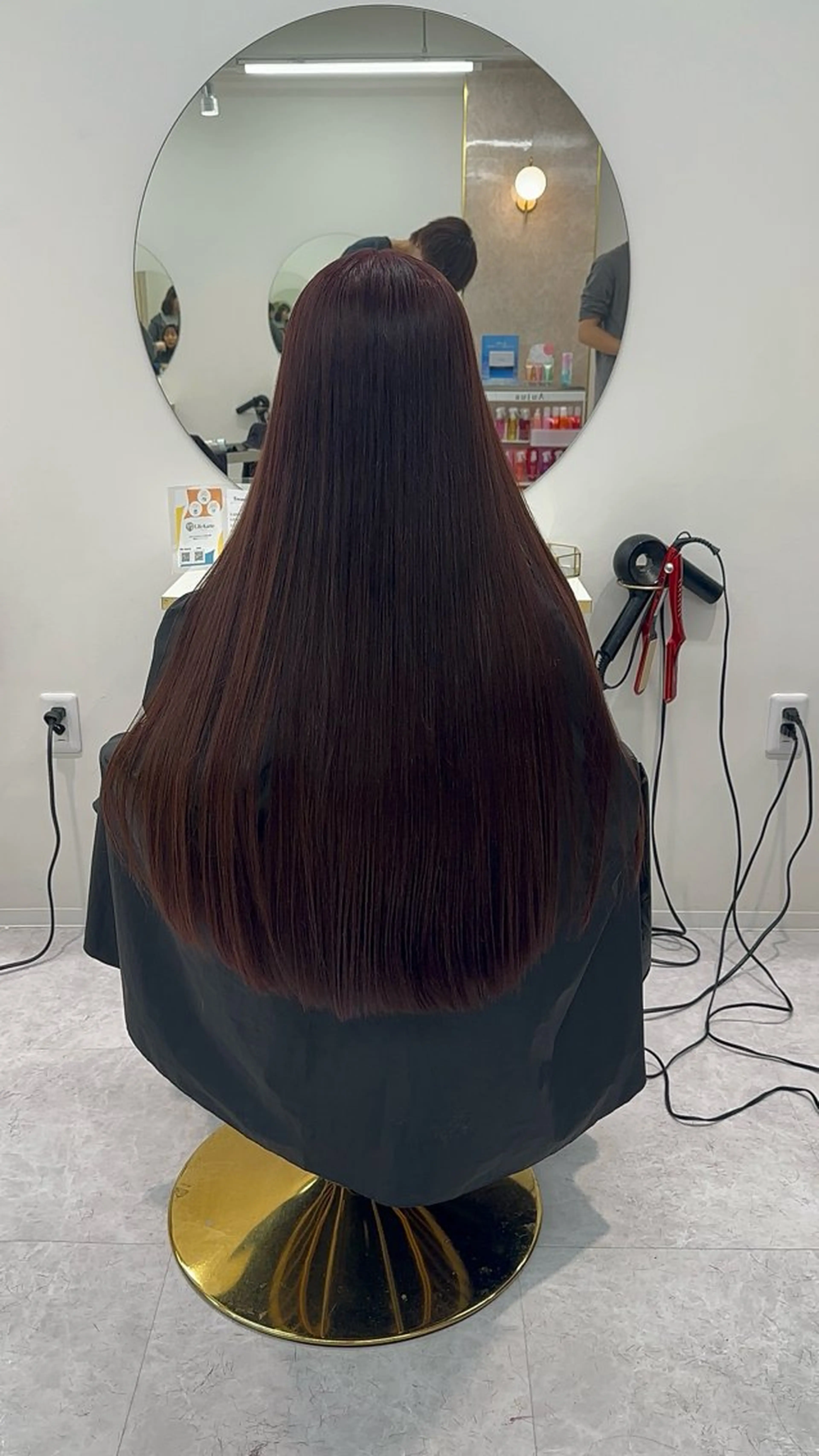 ロング カラー カット ヘアカラー トリートメント ピンクカラー特化 RIKU🎈のヘアスタイル